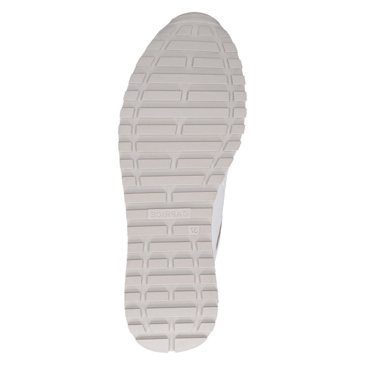Basket en cuir blanc nappa, CAPRICE