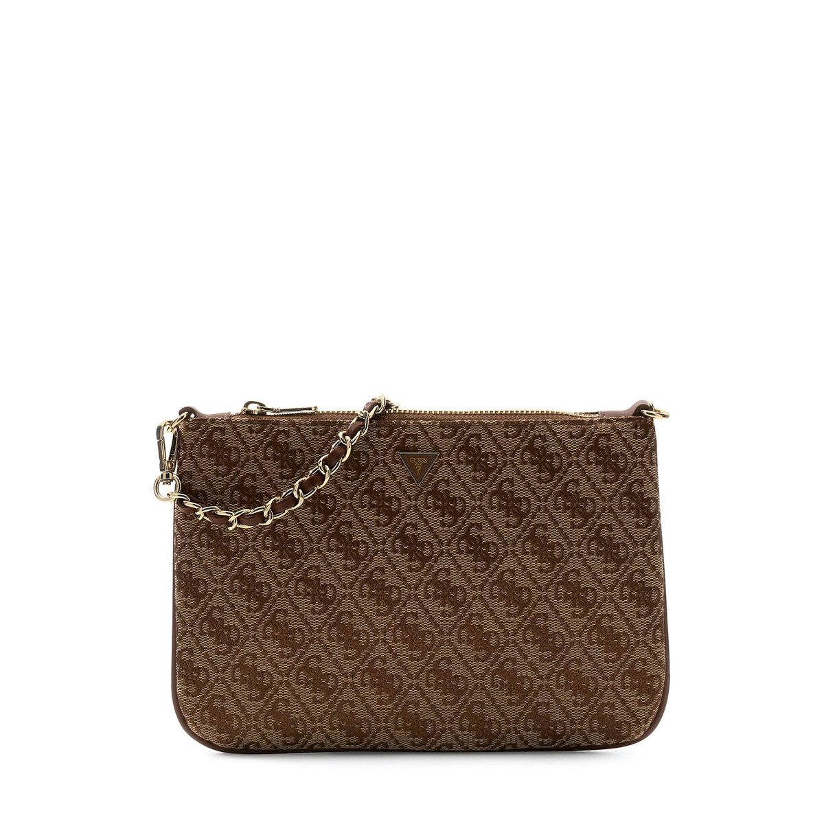 Pochette Logo 4G marron multi, GUESS
