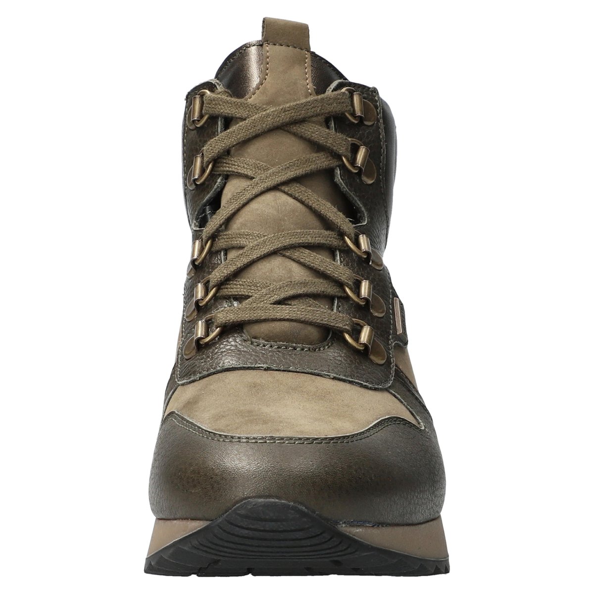 Baskets en cuir TILDA MT kaki 5141, MEPHISTO