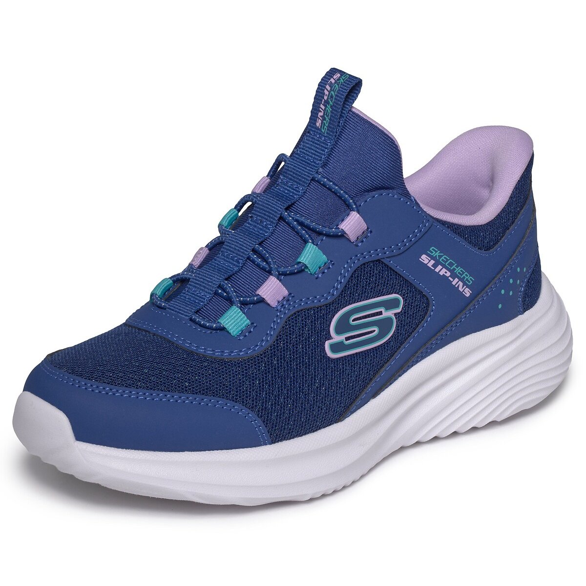 Baskets Slip-Ins: BOUNDER PRO-STEP ONE bleu foncé, SKECHERS