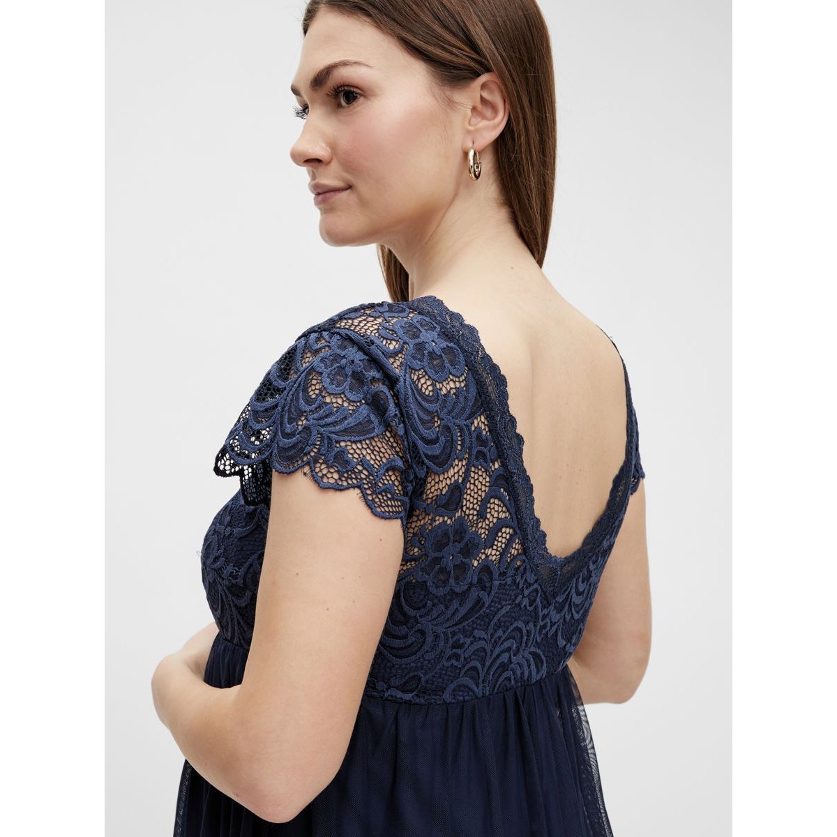 Robe De Soirée navy blazer, MAMA LICIOUS