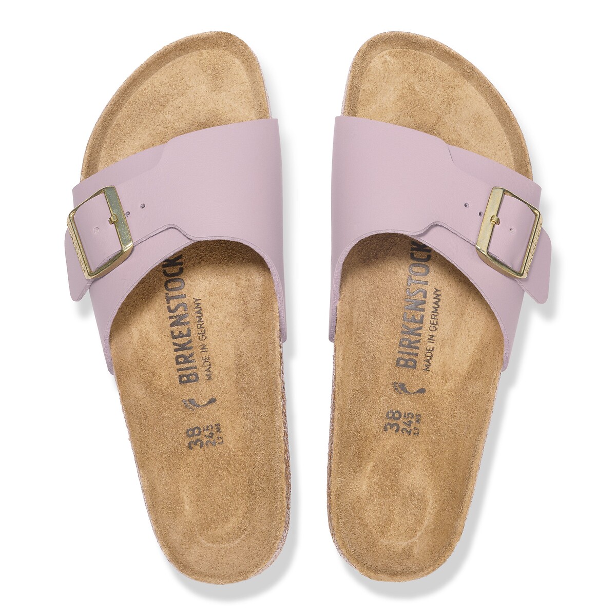 Mules simple bride CATALINA parme, BIRKENSTOCK