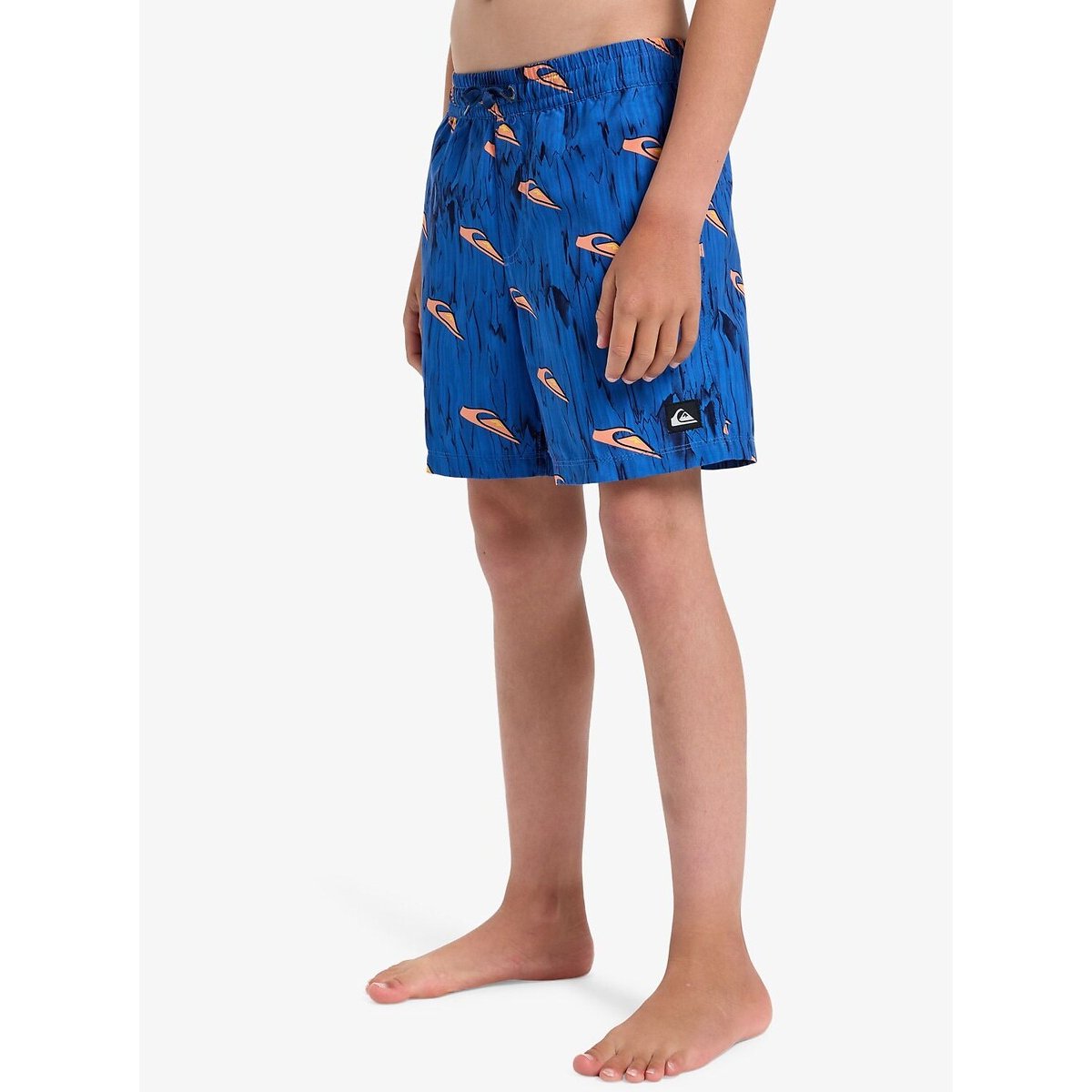 Swim Shorts blue print/yellow, QUIKSILVER