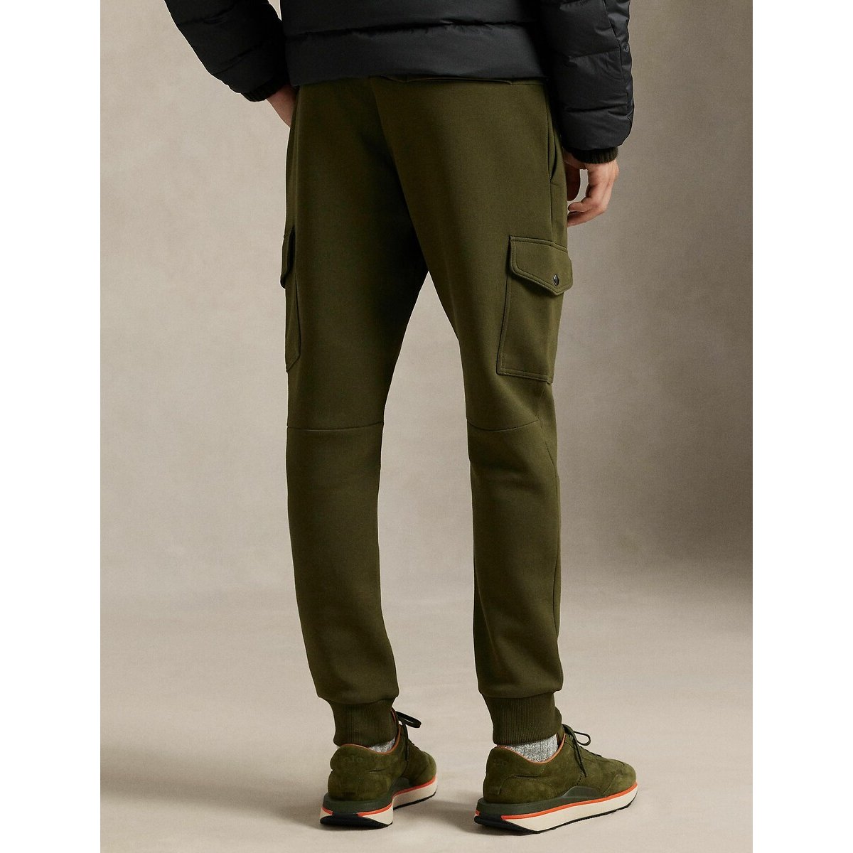 Pantalon de jogging cargo maille double olive, POLO RALPH LAUREN