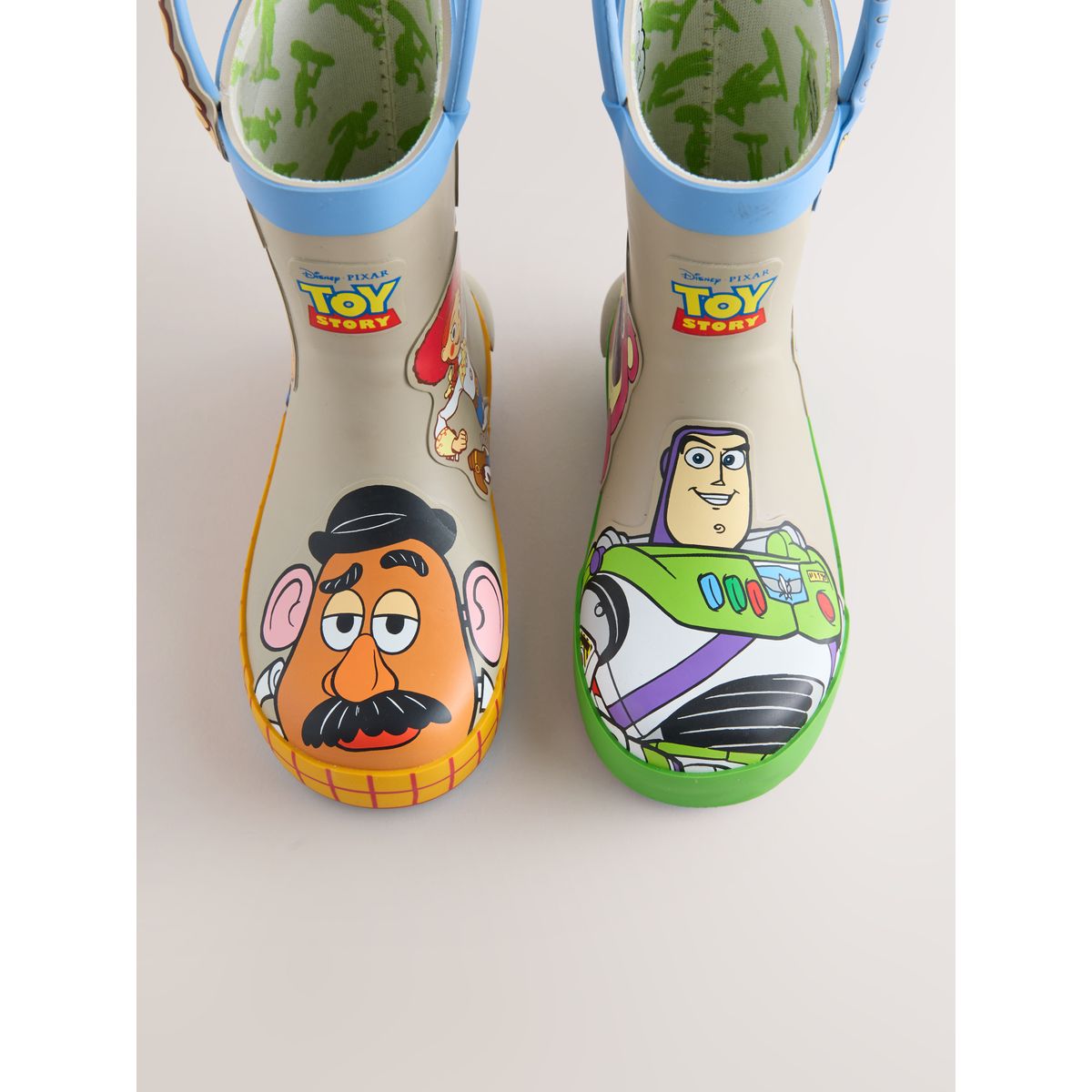 Bottes en caoutchouc à poignée toy story naturel, NEXT