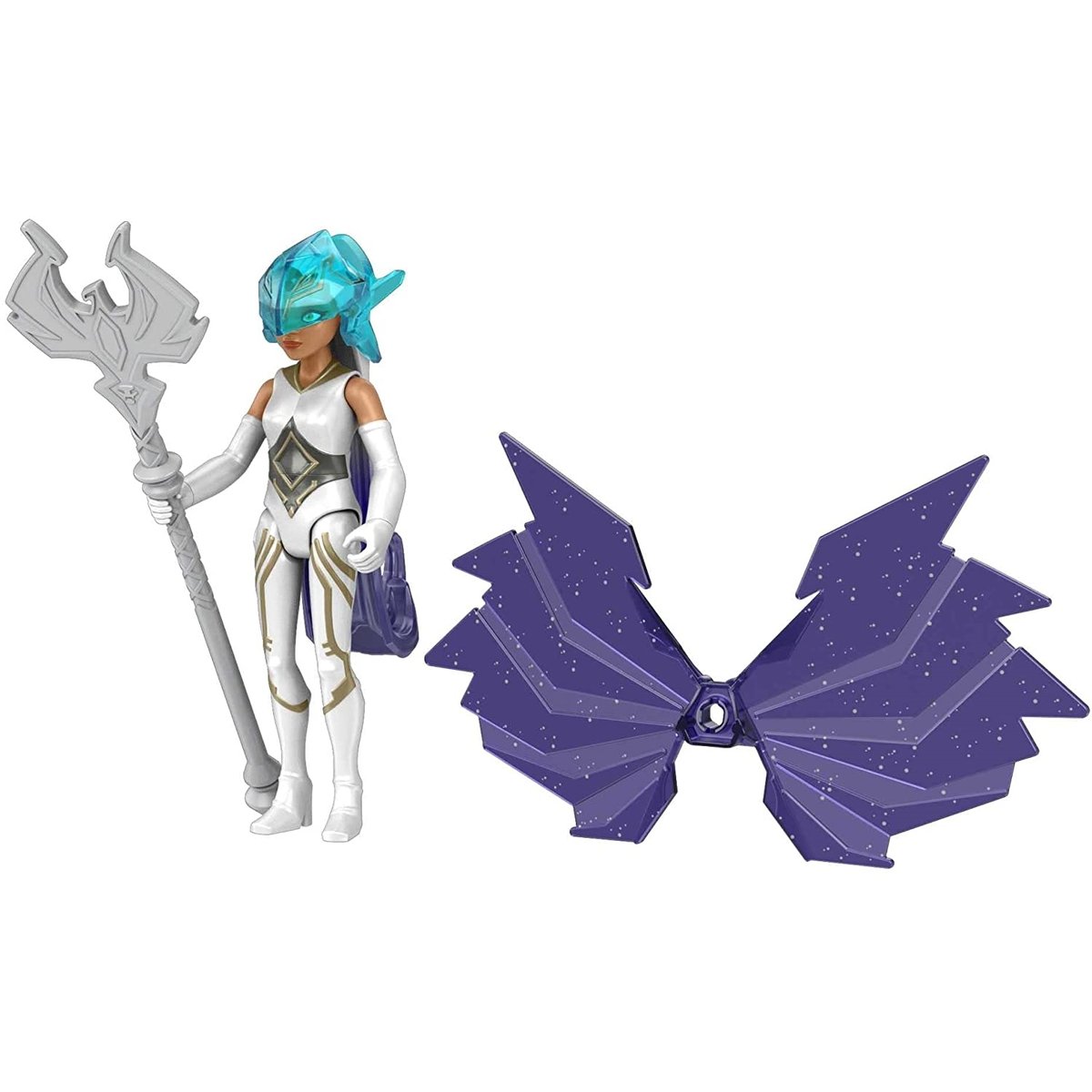 Musclor et Les Maîtres de l'Univers - Figurine articulée la sorcière multicolore, MATTEL