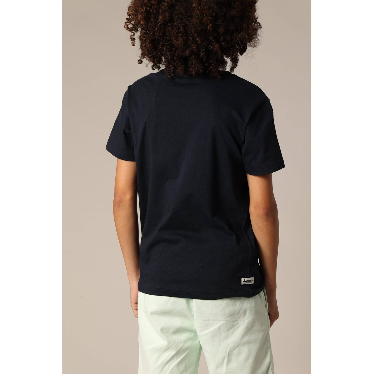 T-shirt garçon deacon en jersey de coton DEACON marine, DEELUXE