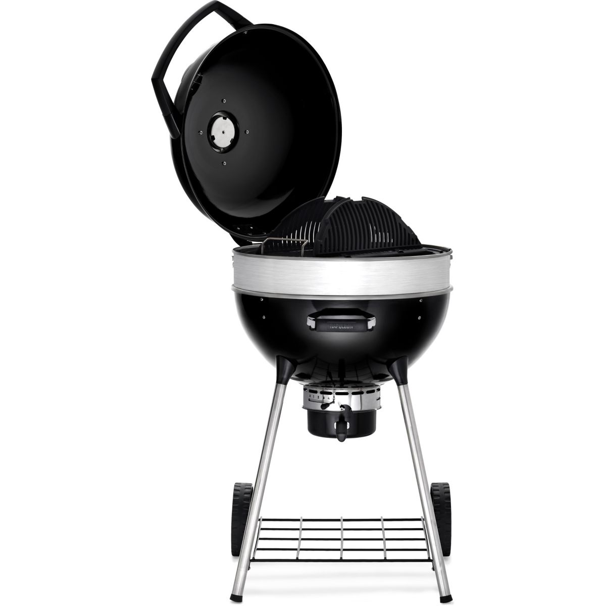 Barbecue charbon Kettle PRO noir sur pieds 57cm noir, NAPOLEON