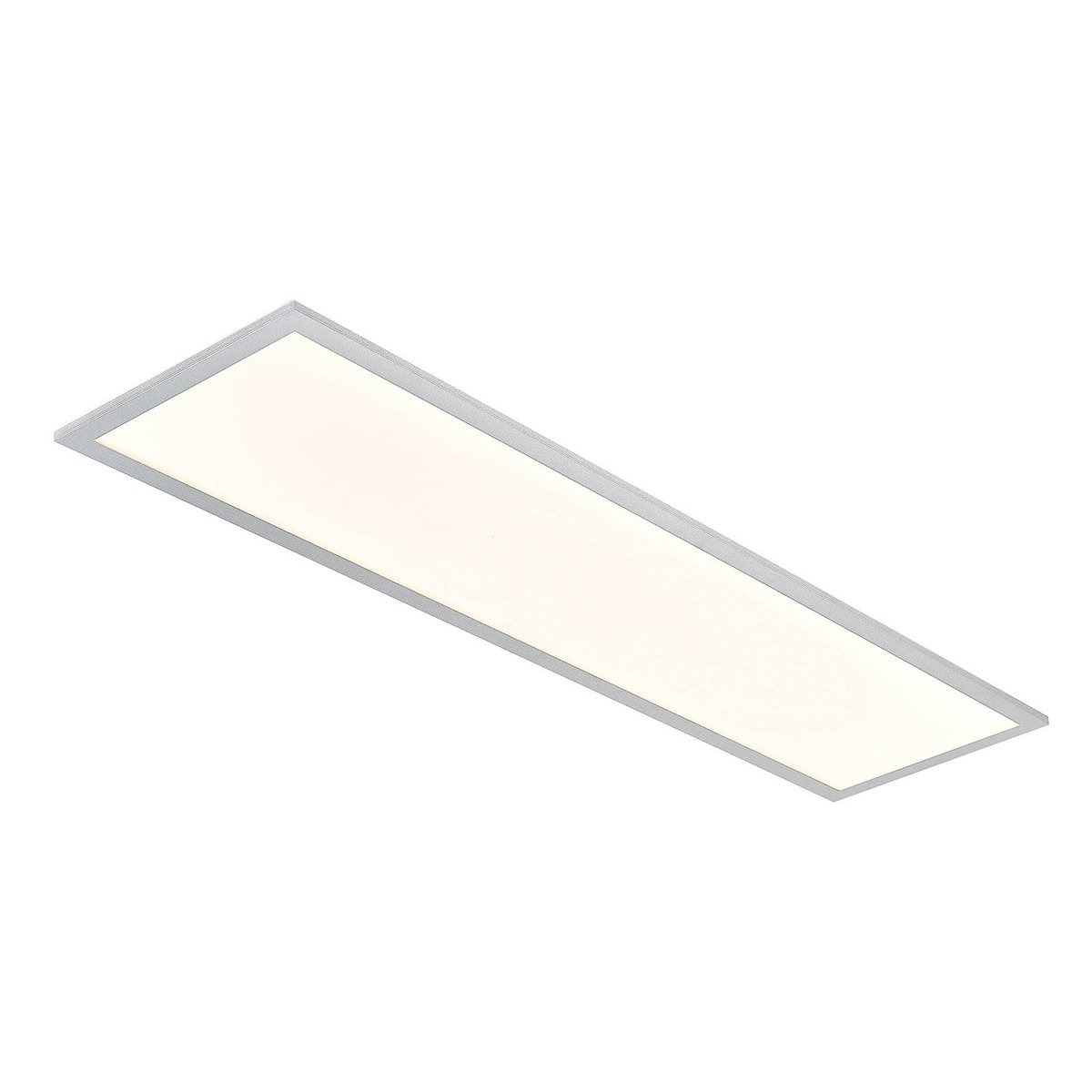 Plafonnier connecté en aluminium moderneLED argent, blanc, LINDBY