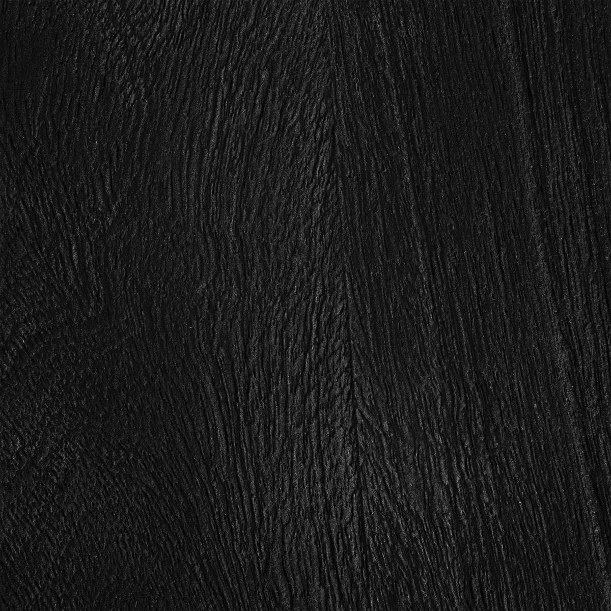 Console plateau ovale en bois de manguier ISANA noir, ATMOSPHERA