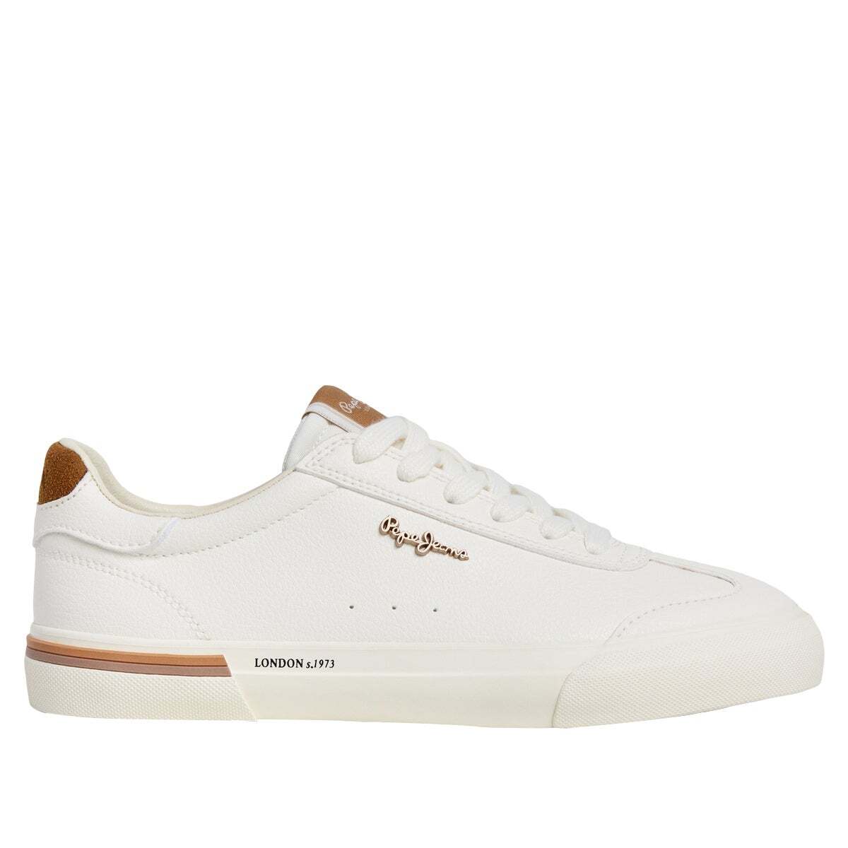 Kenton - Baskets Classiques À Lacets blanc cassé, PEPE JEANS