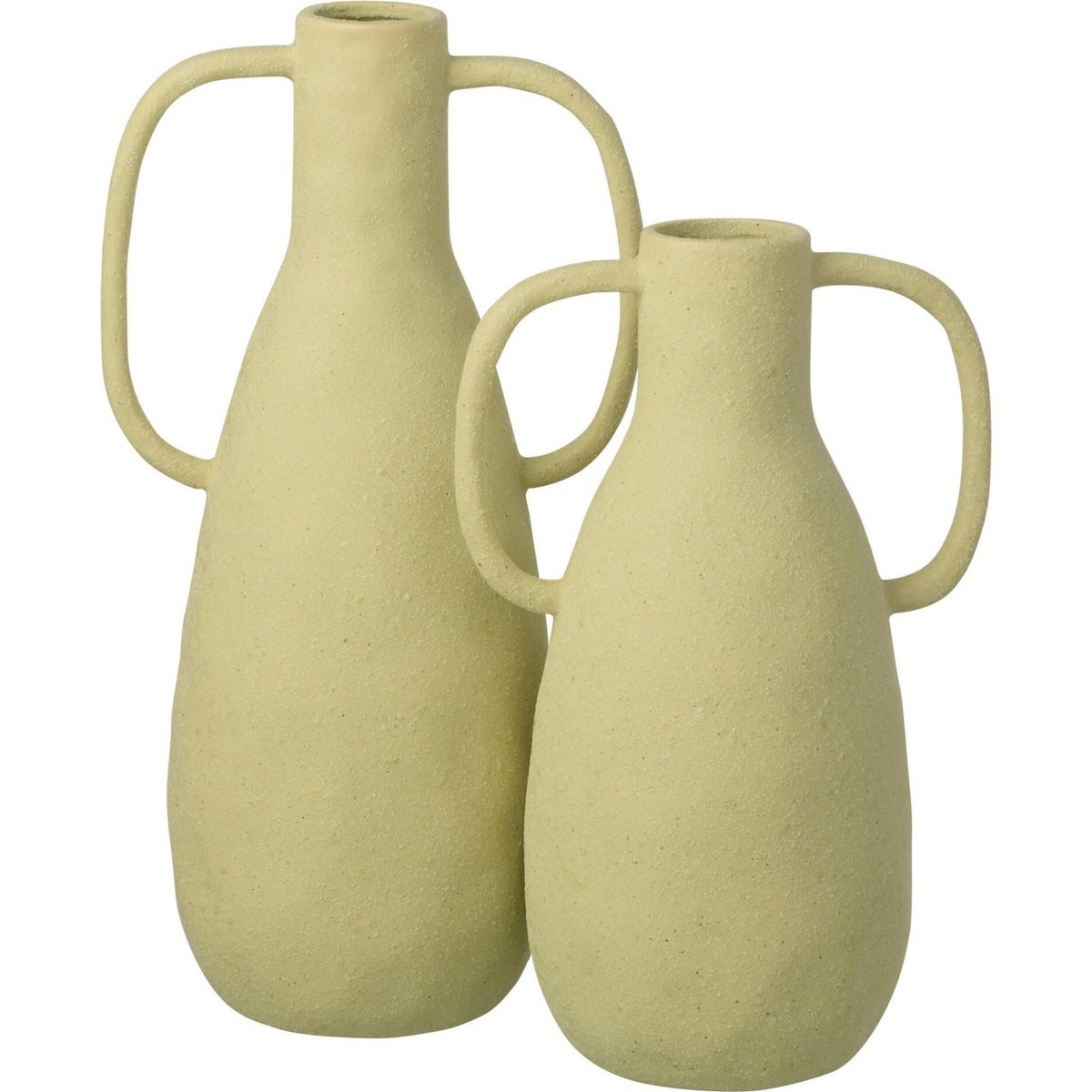 Vase en grès, Poterie artisanale vert menthe, RECOLLECTION