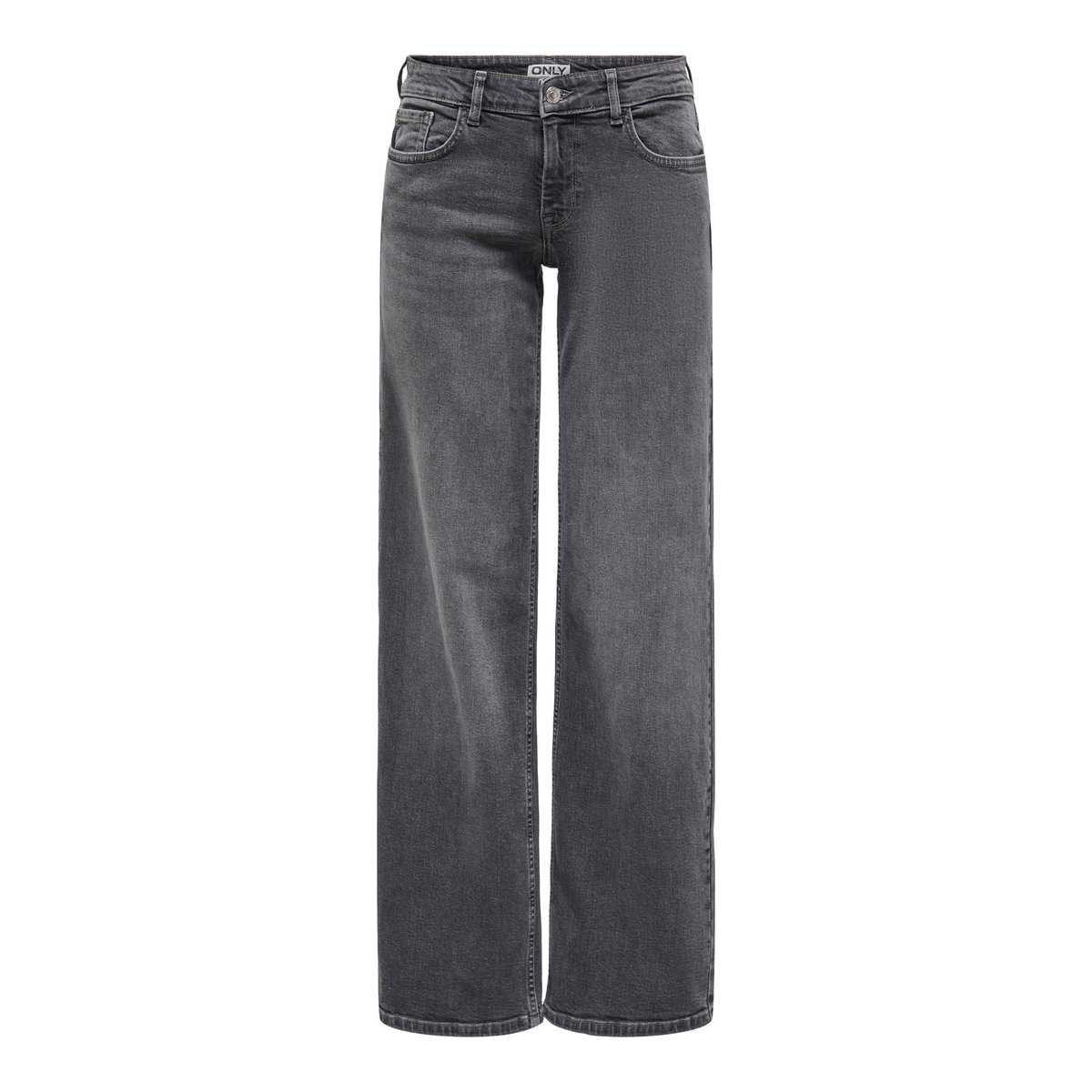 Jean À Jambe Large grey denim, ONLY