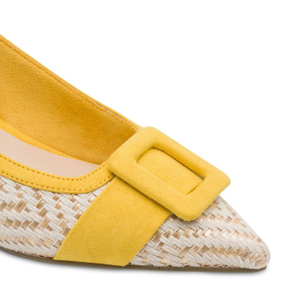 Escarpin en boucle jaune citron, MARCO TOZZI