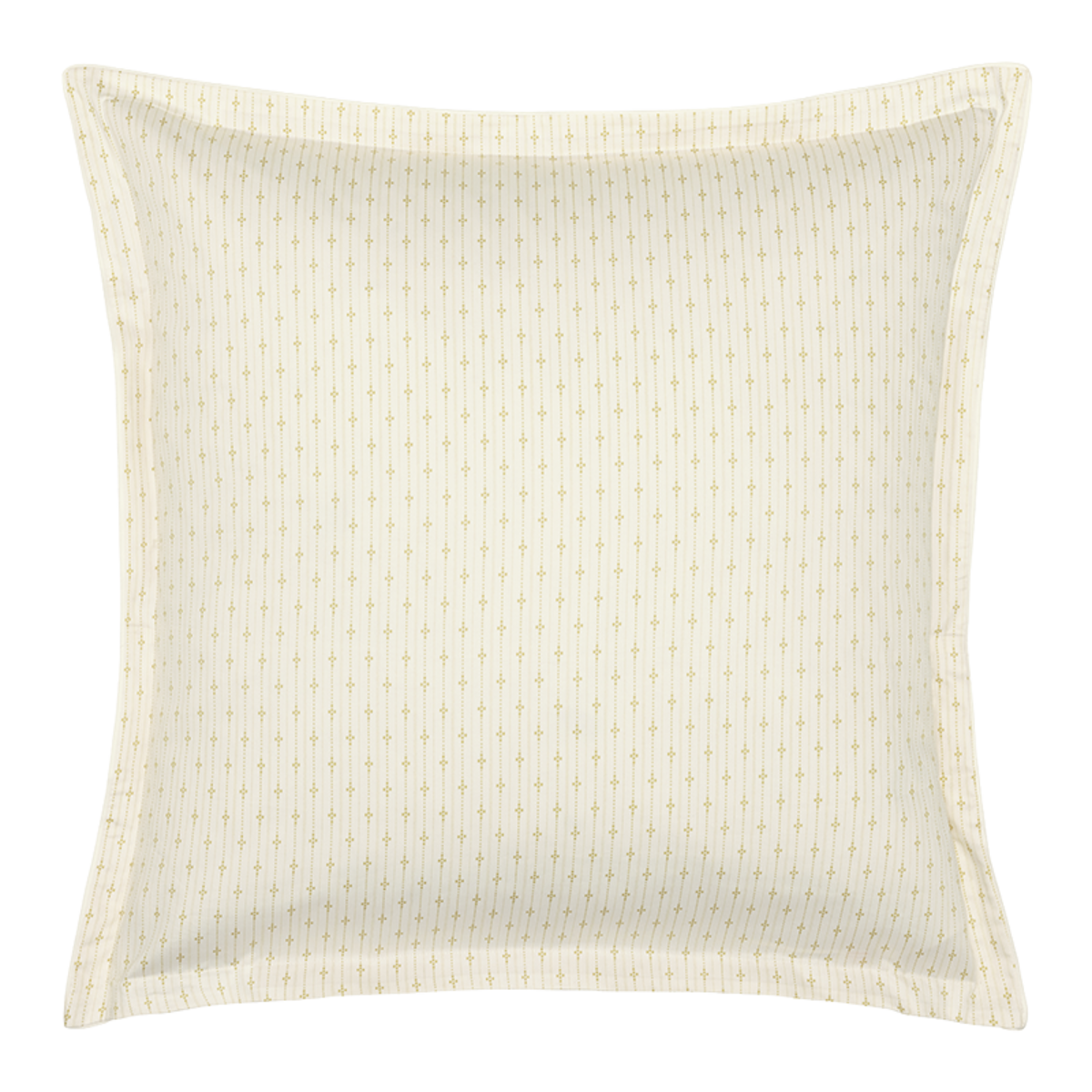 Taie d'oreiller imprimée en satin de coton bio, GALERIE blanc hermine, ALEXANDRE TURPAULT