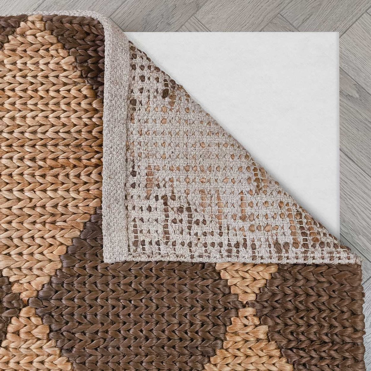 Tapis en jute EFFIE marron, FLAIR RUGS