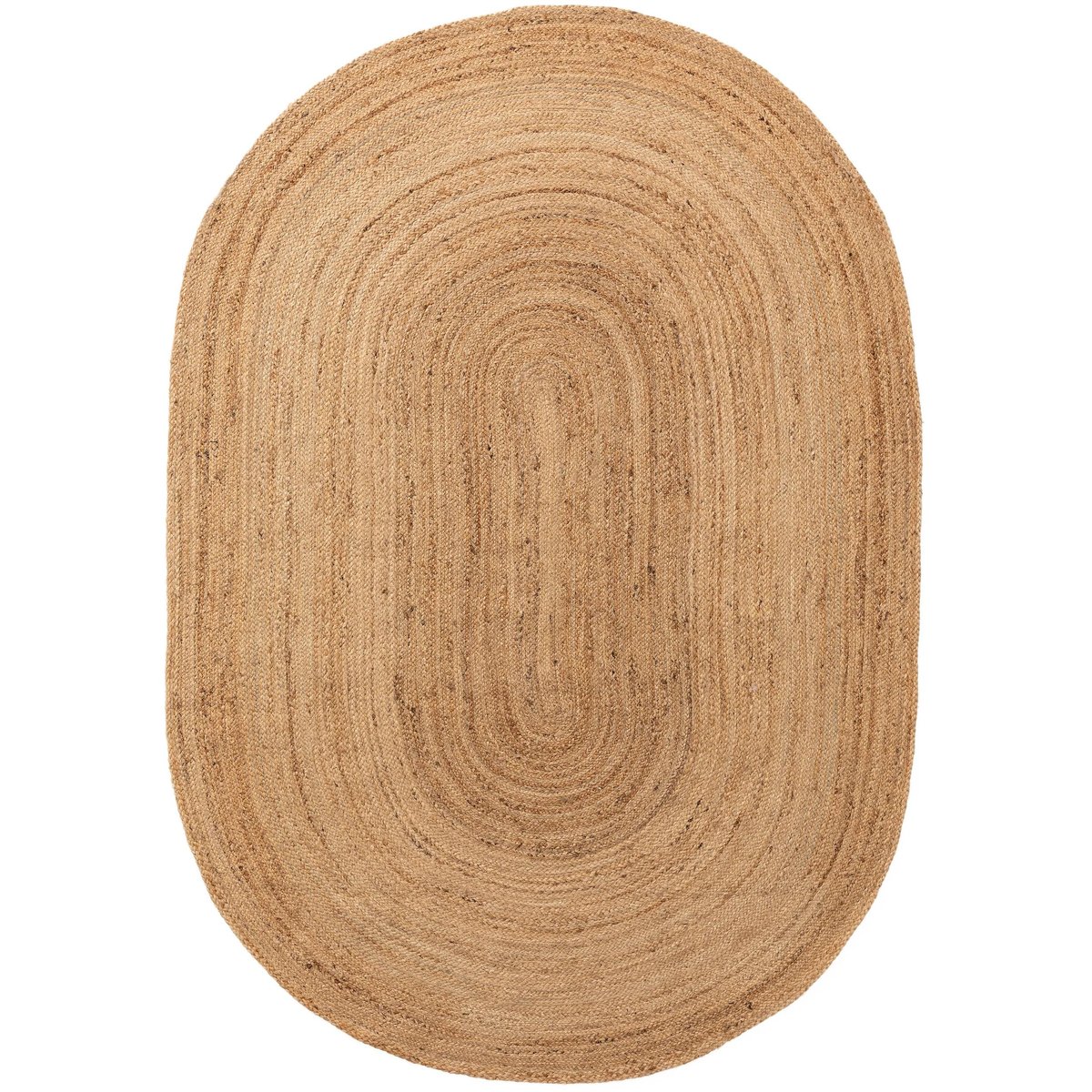 Tapis de jute tissé main JUTTA marron clair, BENUTA 