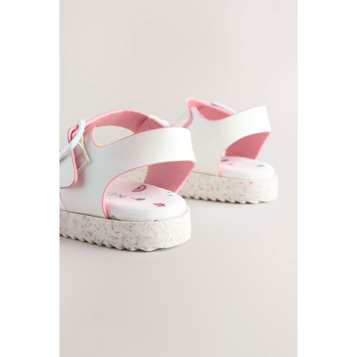 Sandales buckle blanc, NEXT