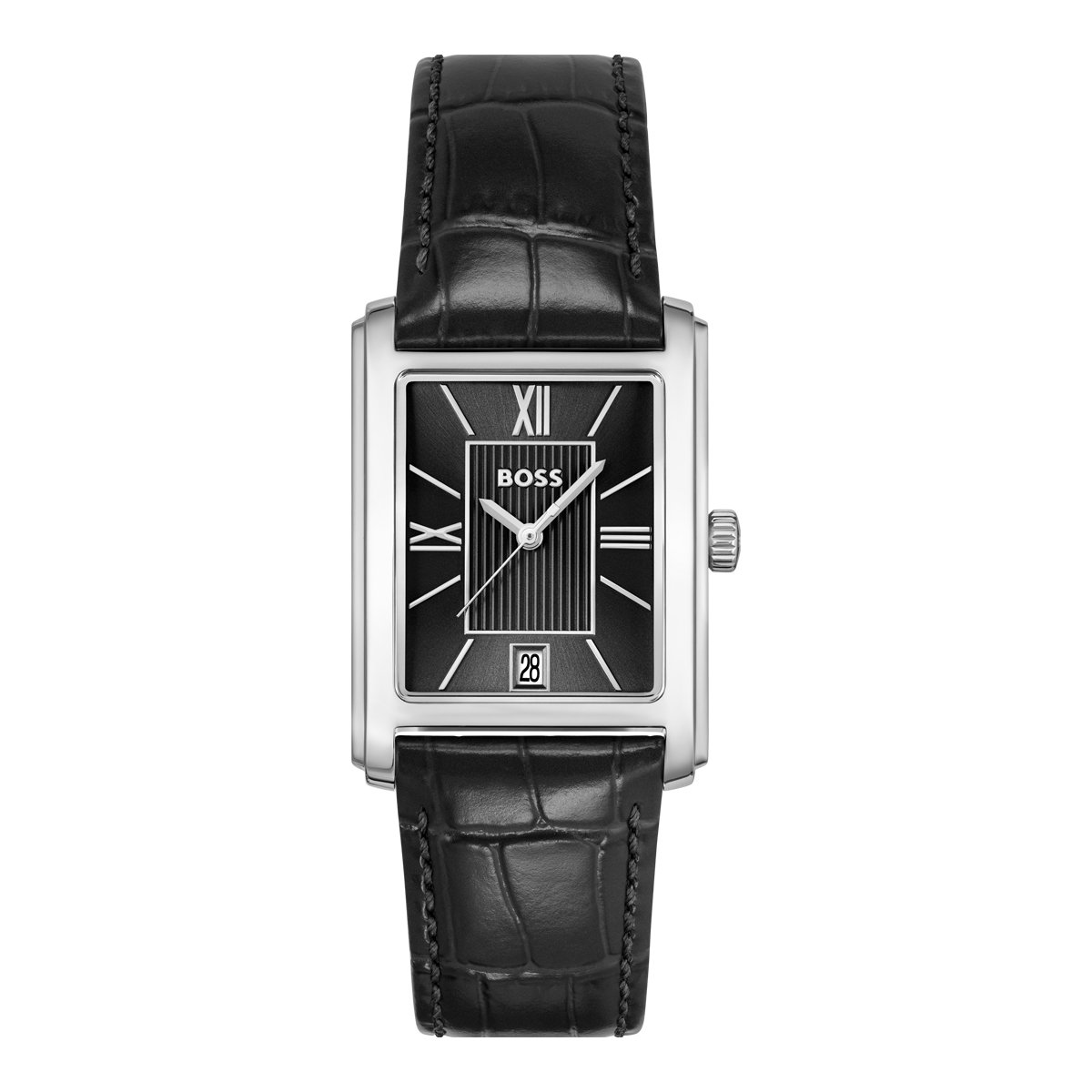 Montre Analogique  PRINCIPLE argenté noir noir, BOSS