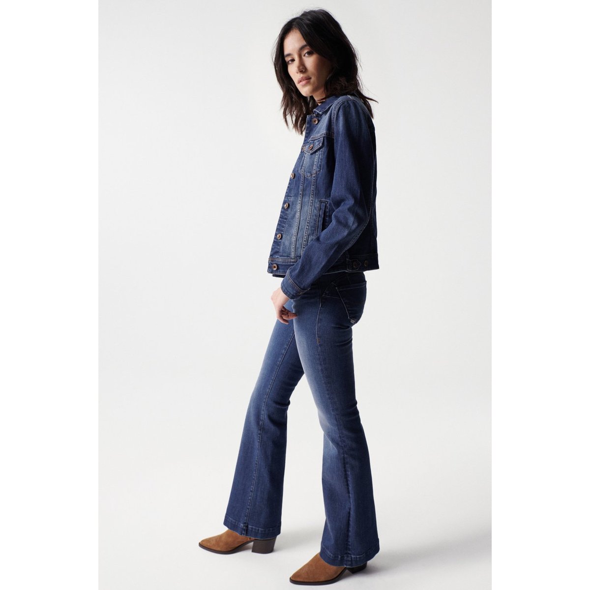 VESTE EN JEAN bleu foncé, SALSA JEANS