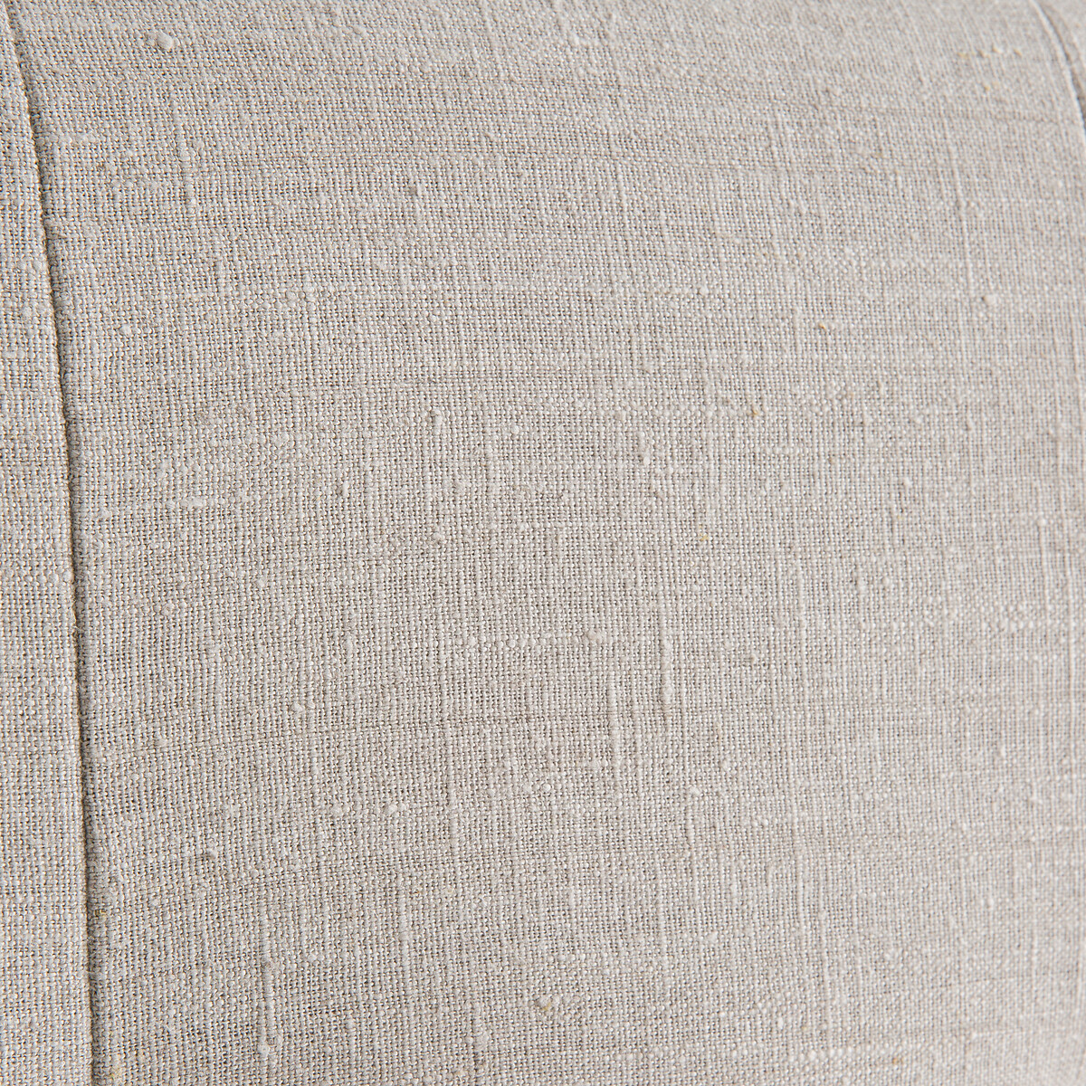 Tête de lit capitonnée, en lin hauteur 120 cm, SELVE ficelle, AM.PM