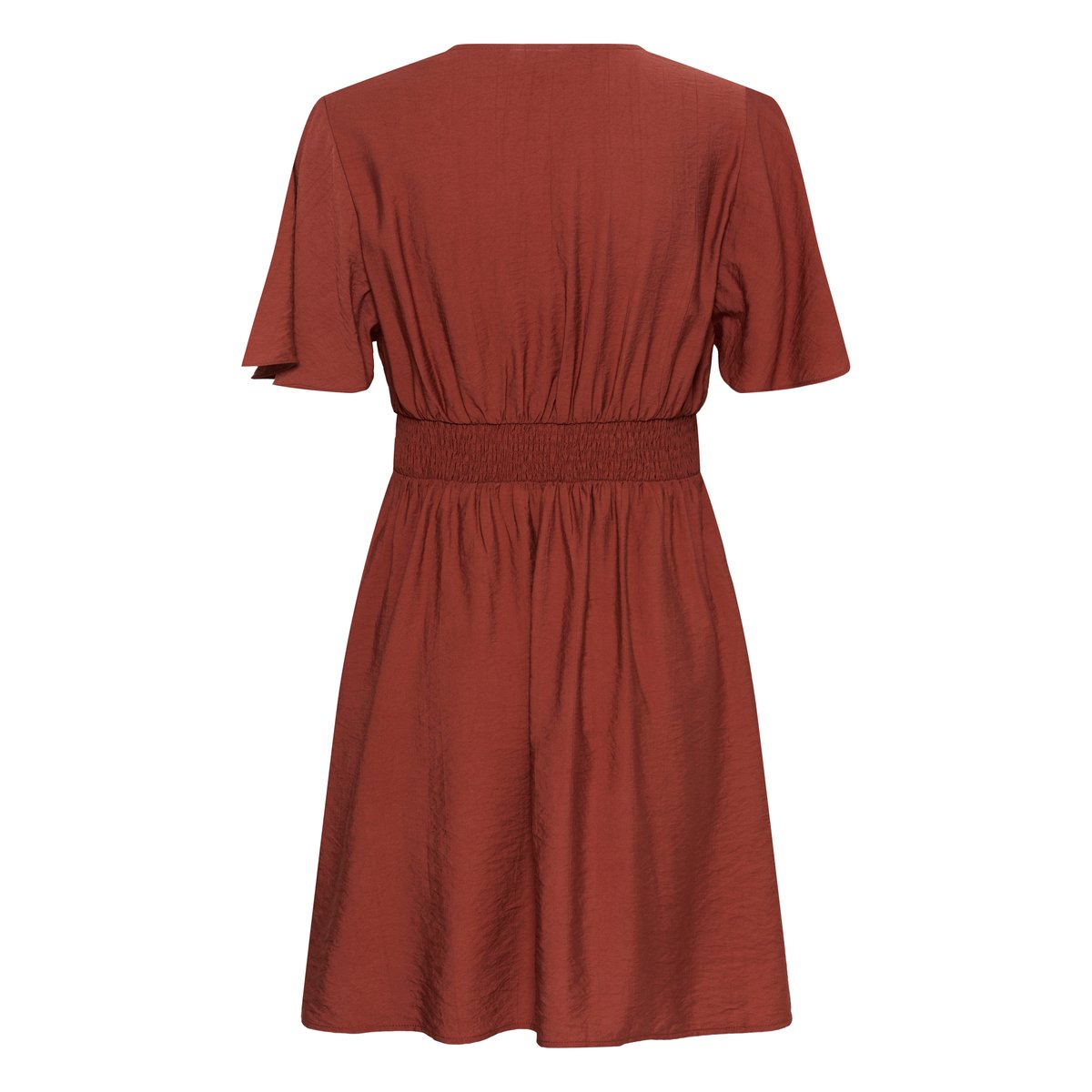 Robe marron henna, KAFFE