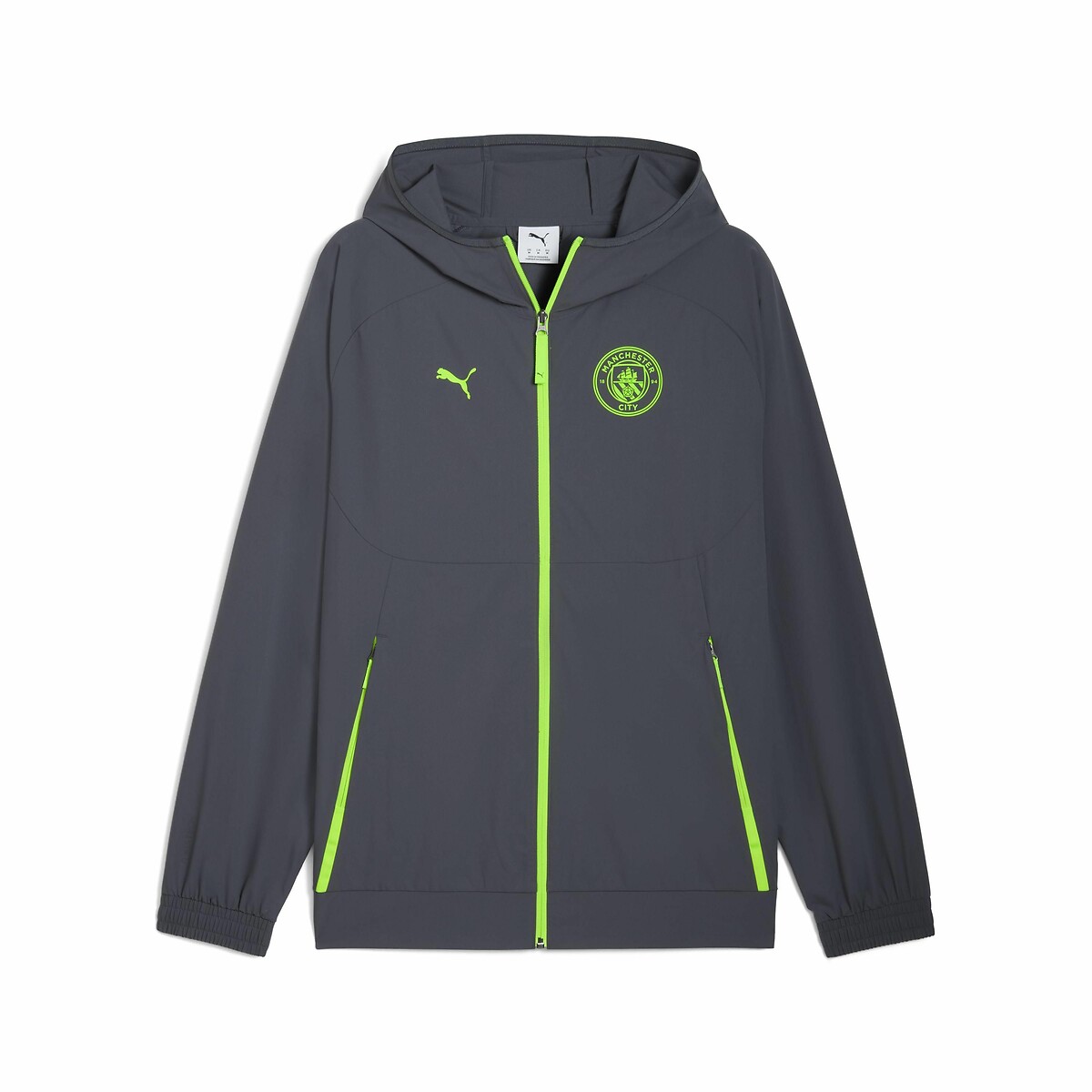Veste tissée Manchester City gris foncé, PUMA