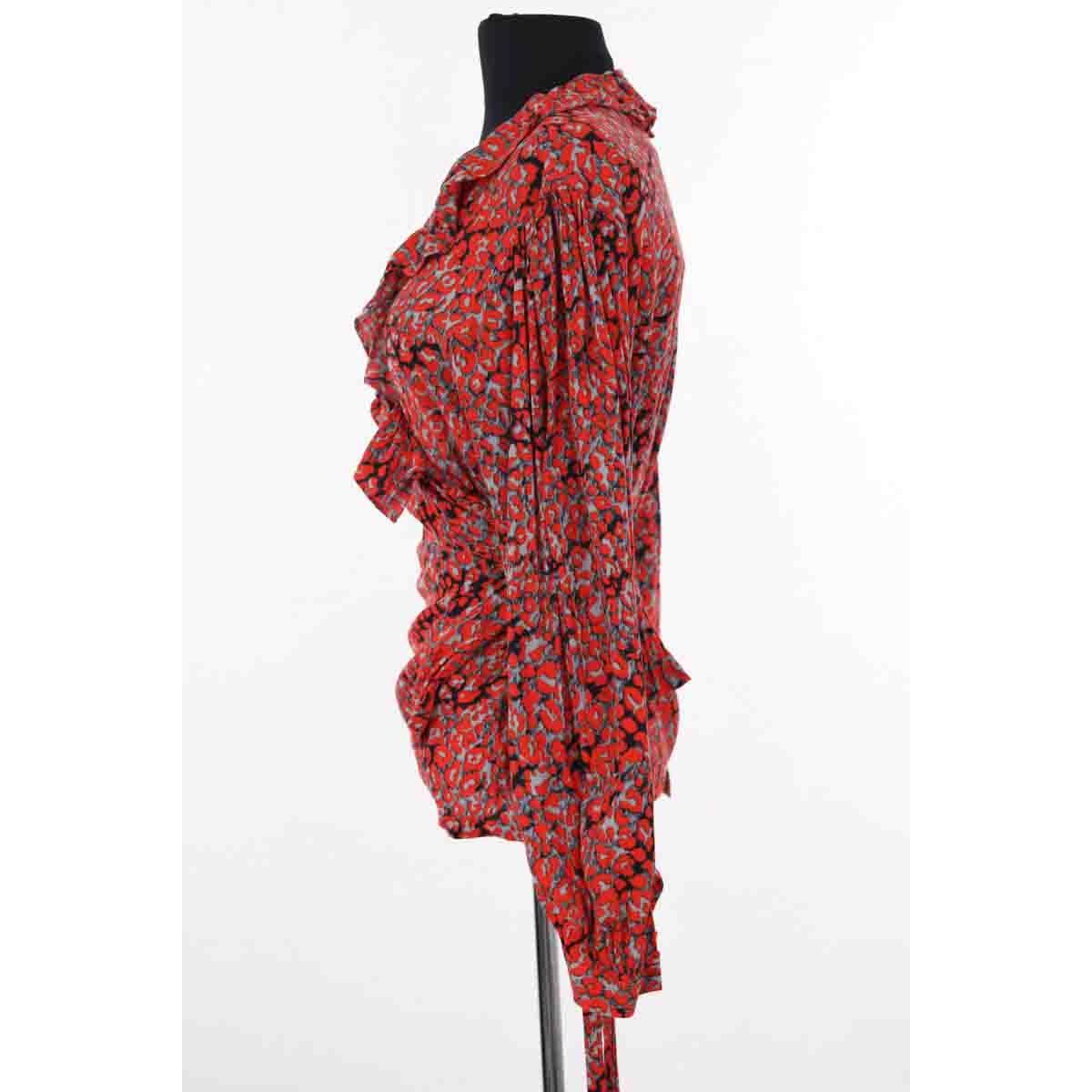 Blouse - Très Bon État rouge, MAJE