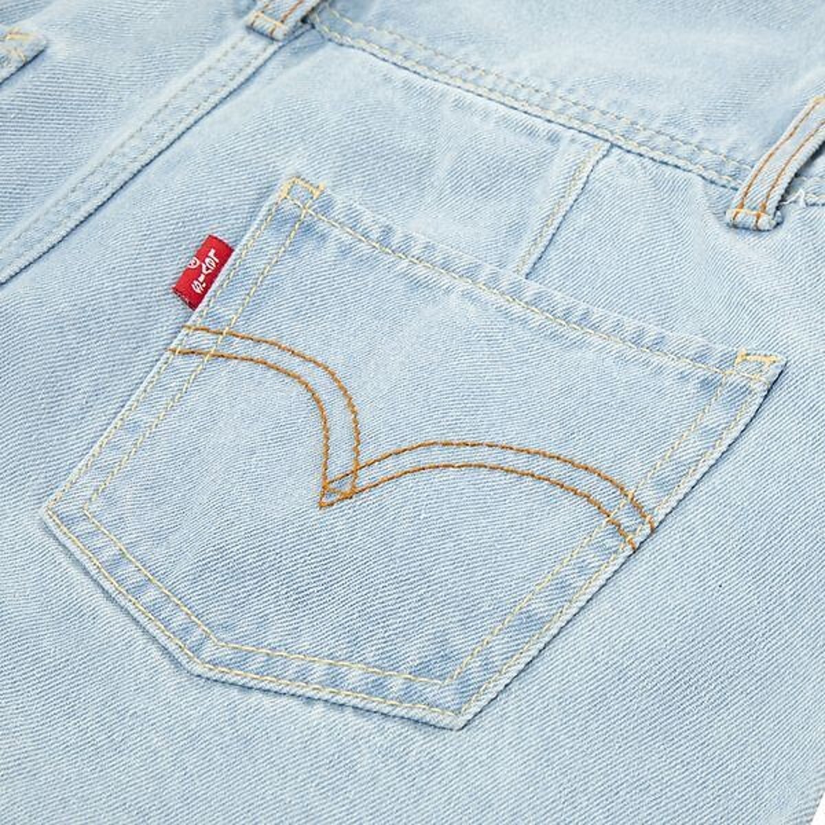 Salopette classique en denim bleu denim clair, LEVI'S KIDS