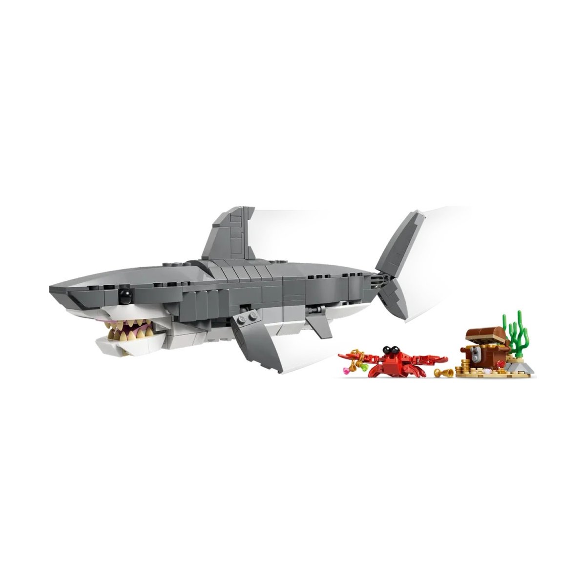 Creator Le redoutable requin et le coffre au trésor multicolore, LEGO