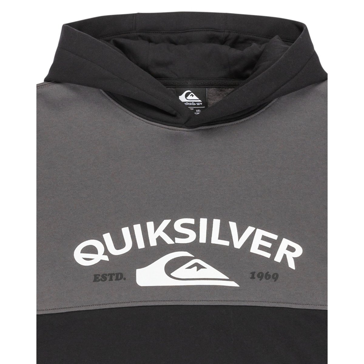 Sweat à capuche KNOWLEDGE AREAYOUTH noir black, QUIKSILVER