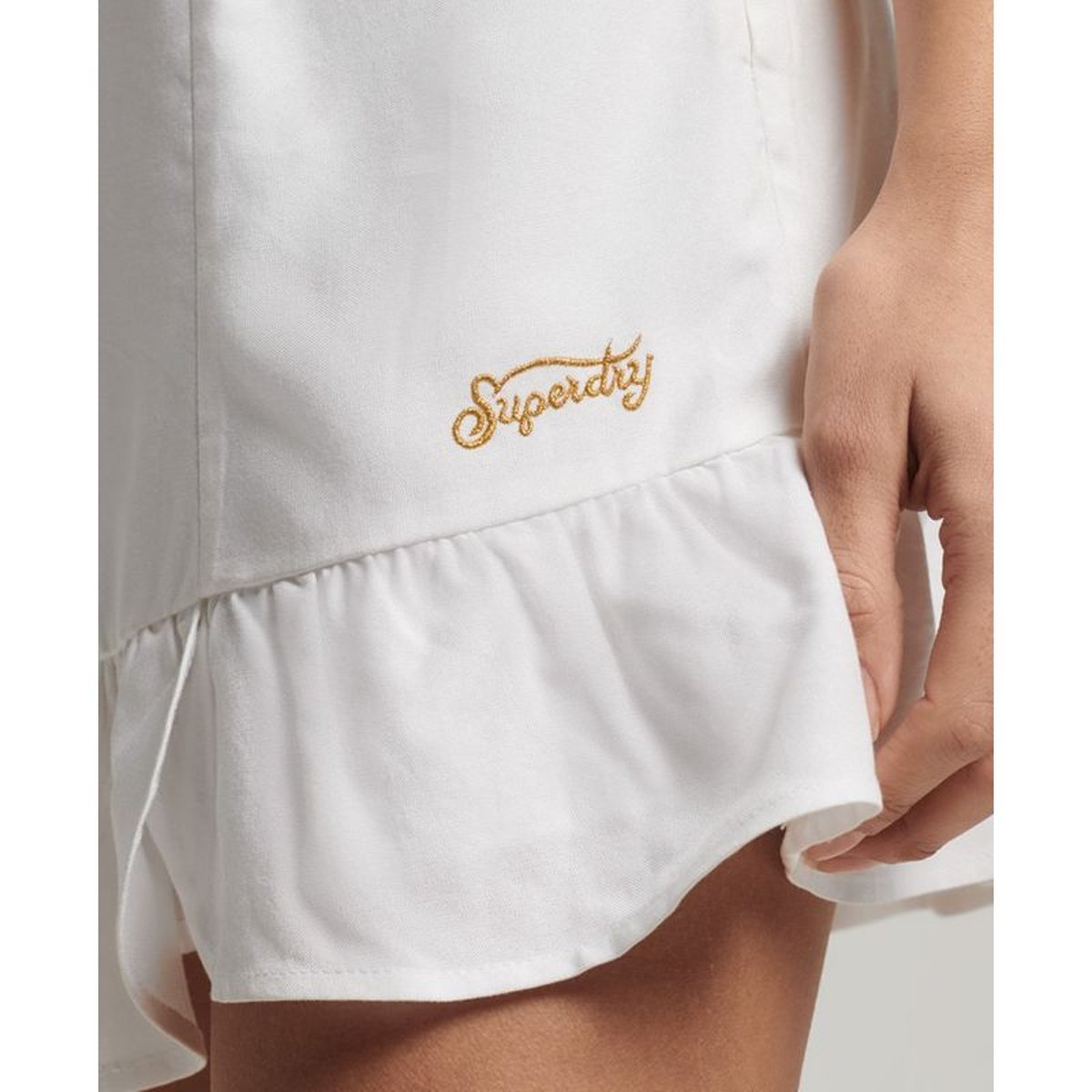 Robe courte caraco Vintage optic, SUPERDRY