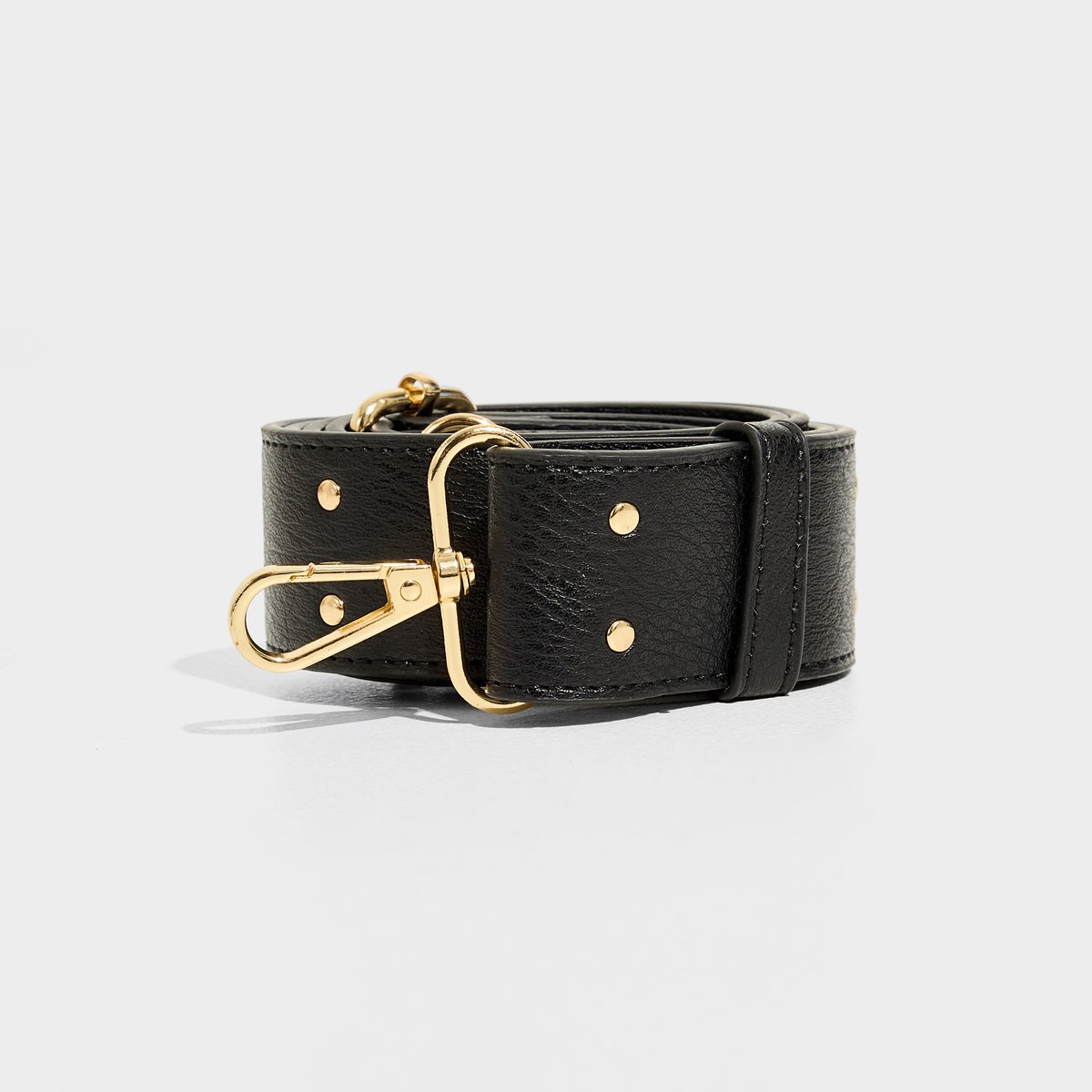 Sangle de sac clous amovible noir, GRAIN DE MALICE