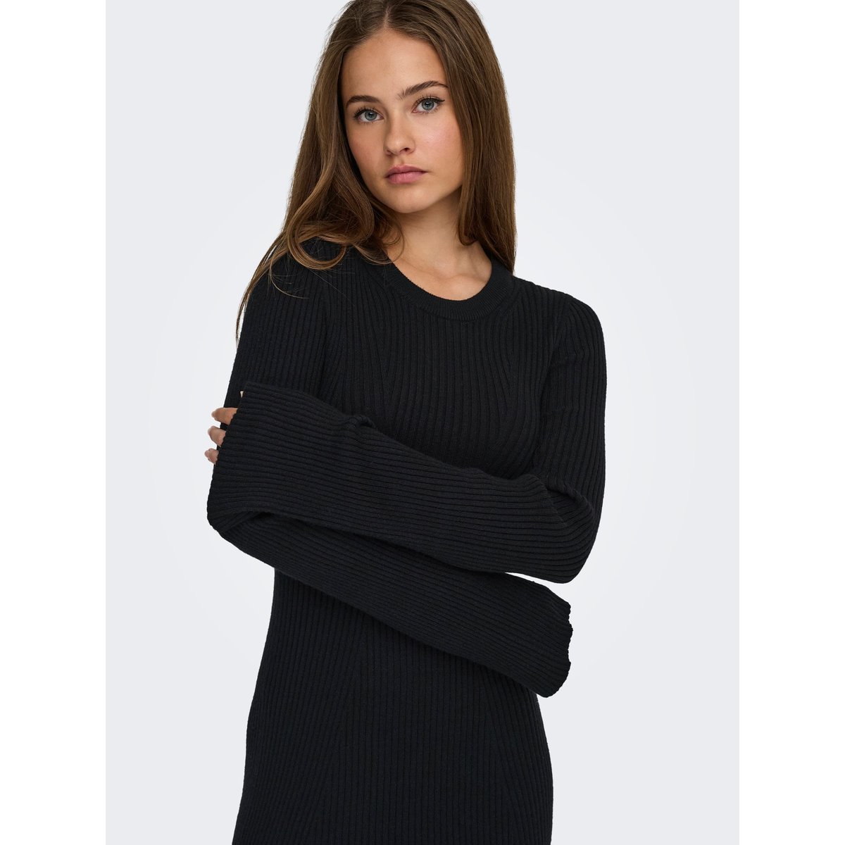 Robe En Maille noire - black, ONLY