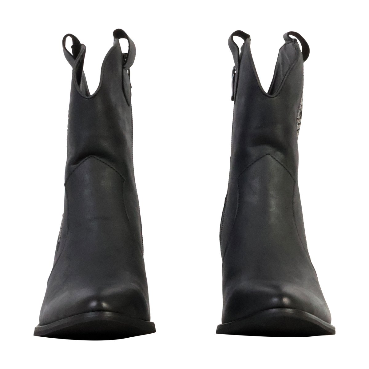 Bottines à Zip noir, ENZA NUCCI