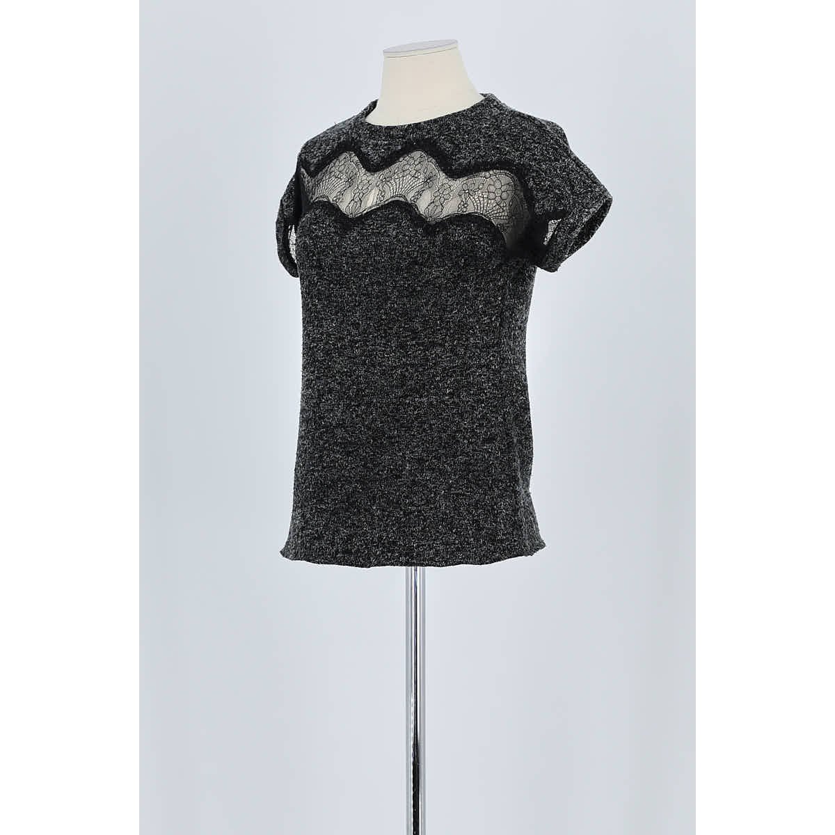 T-shirt - Bon État gris, SANDRO