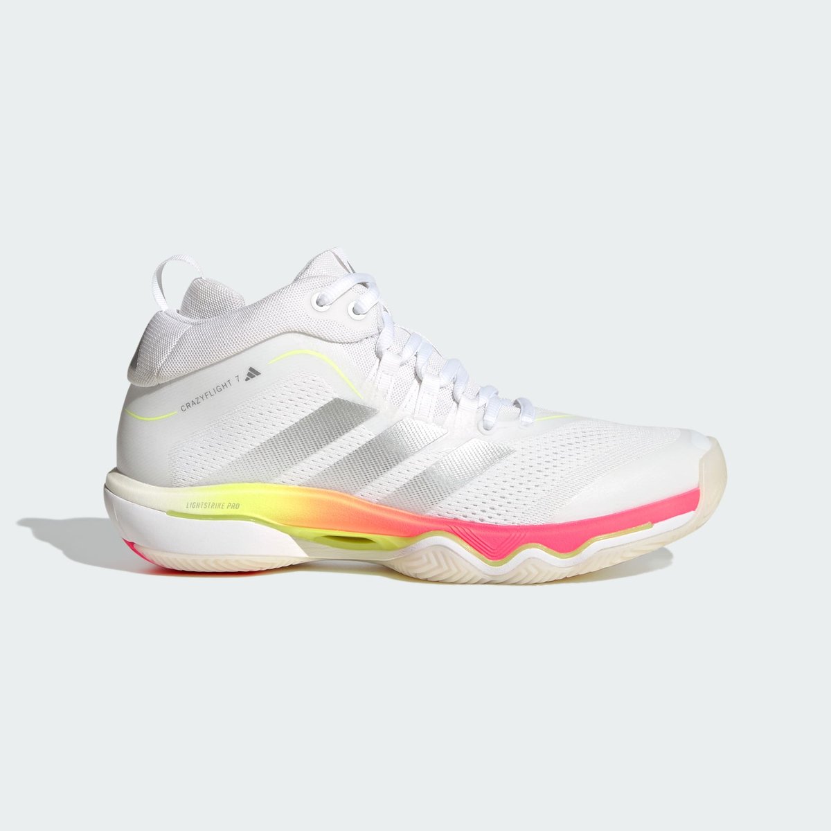 Chaussure Crazyflight 7 Chaussure Crazyflight 7 cloud white / tech grey metallic / solar turbo, adidas Performance