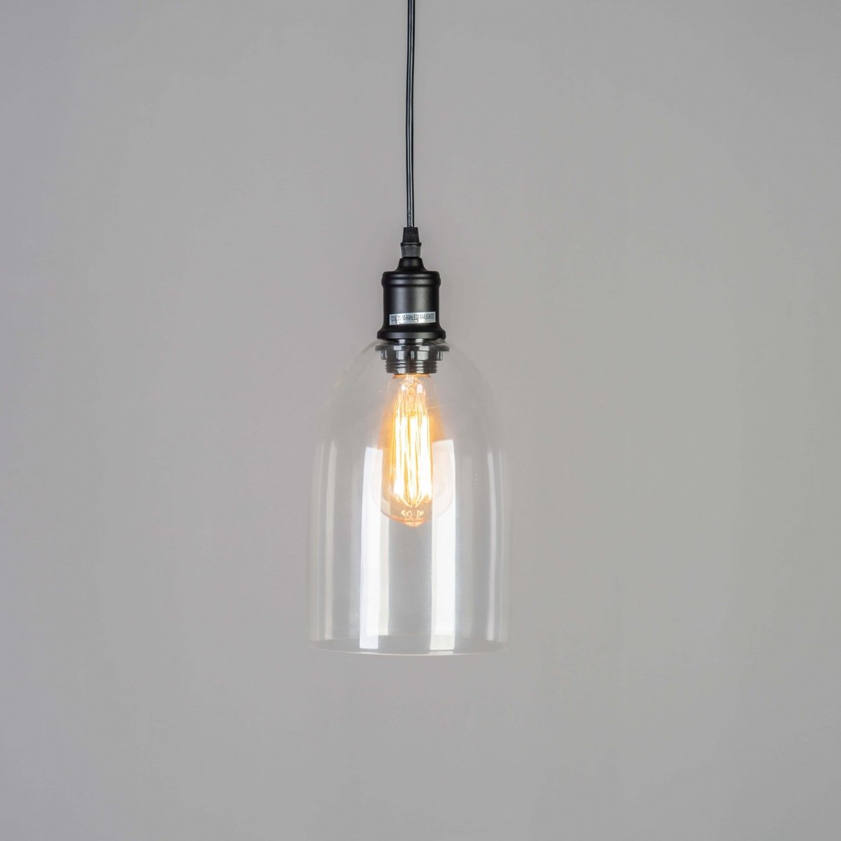 Suspension cloche verre transparent - GLORIA transparent, KOSILUM