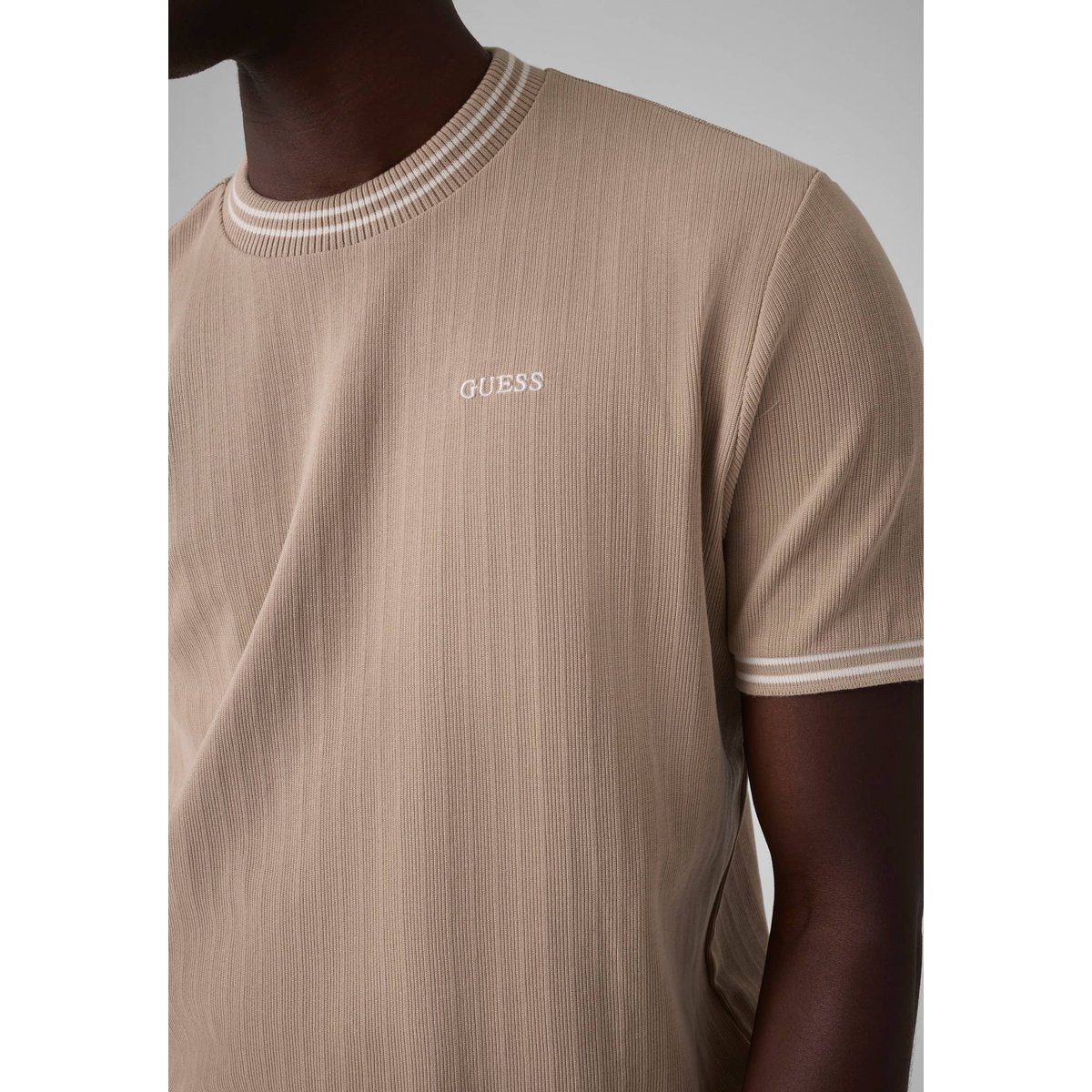 T-Shirt Imprimé blanc, GUESS