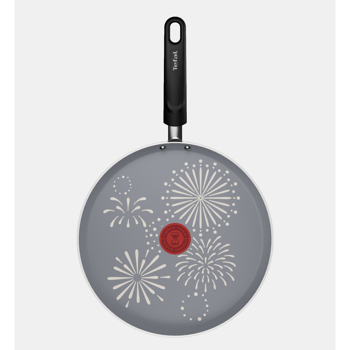 Poêle à crêpe décoration spéciale - ø28 cm gris, TEFAL