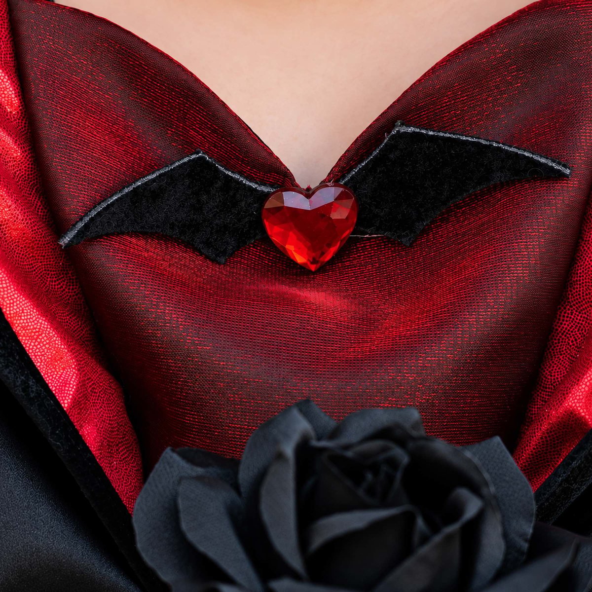 Déguisement enfant robe de Princesse Vampire Royal noir, GREAT PRETENDERS