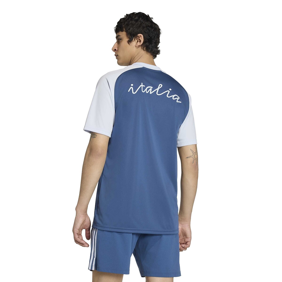 Preshirt Away Italien, Weltmeisterschaft 2026 blau, adidas Performance