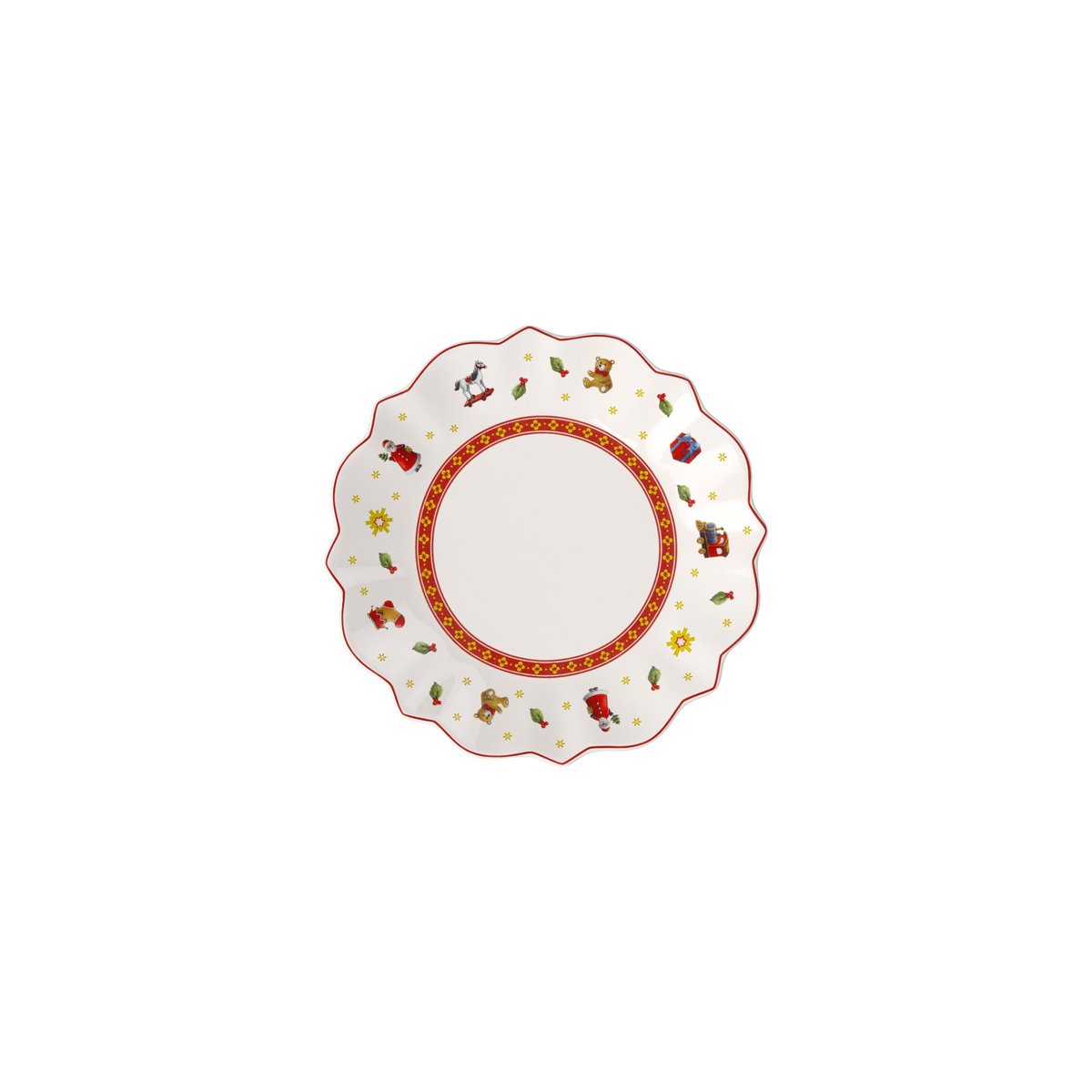 Assiette À Pain Blanche TOY'S DELIGHT rouge, VILLEROY & BOCH