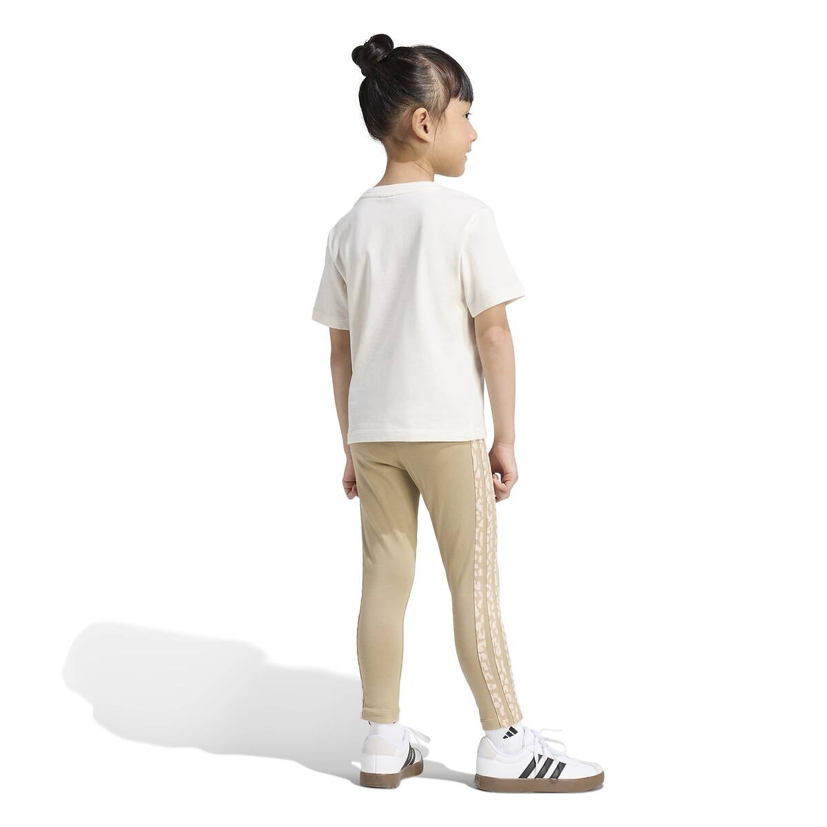 Set aus Shirt und Leggings beige/weiss, ADIDAS SPORTSWEAR