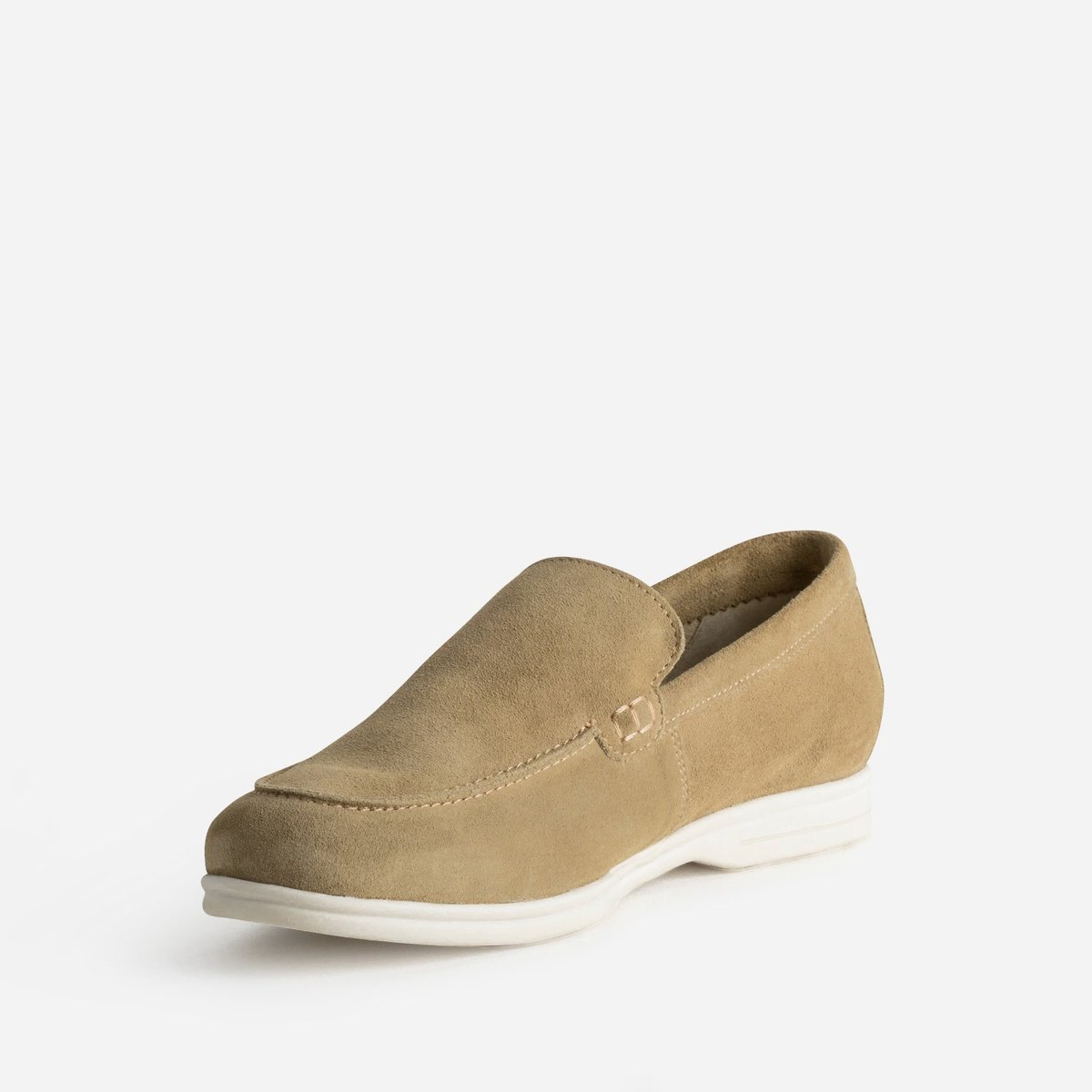 Mocassin en cuir JULES beige clair, ERAM