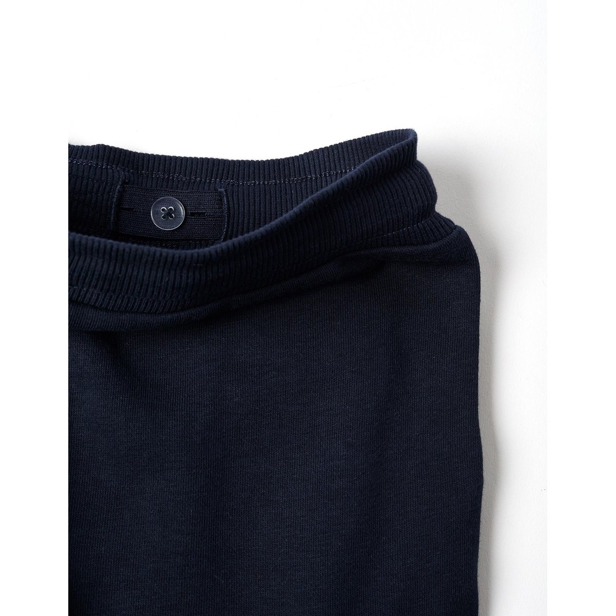 Short en molleton avec poches cargo et cordon de serrage bleu foncé, ZIPPY