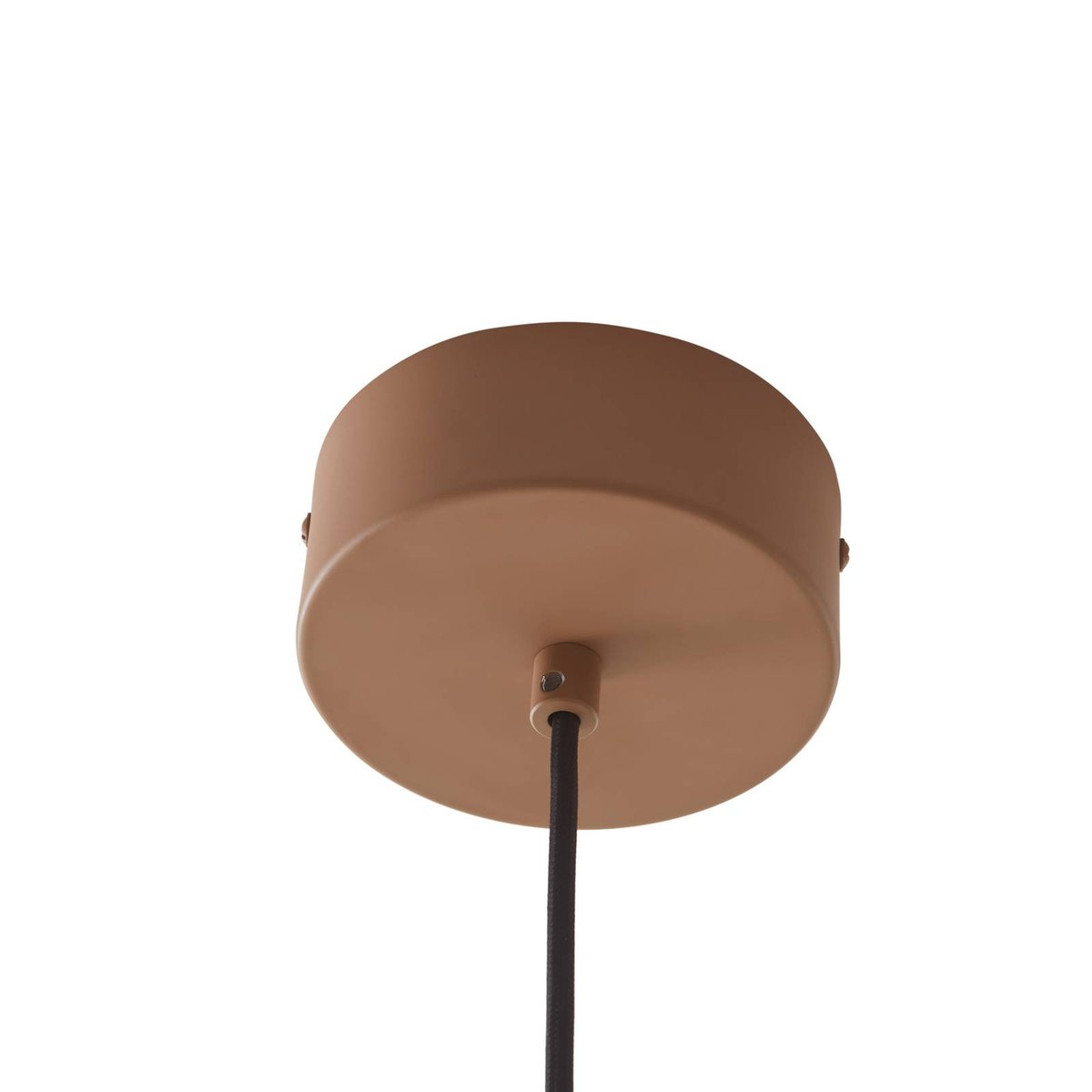 Suspension en aluminium designLED, Lythara marron clair, LUCANDE