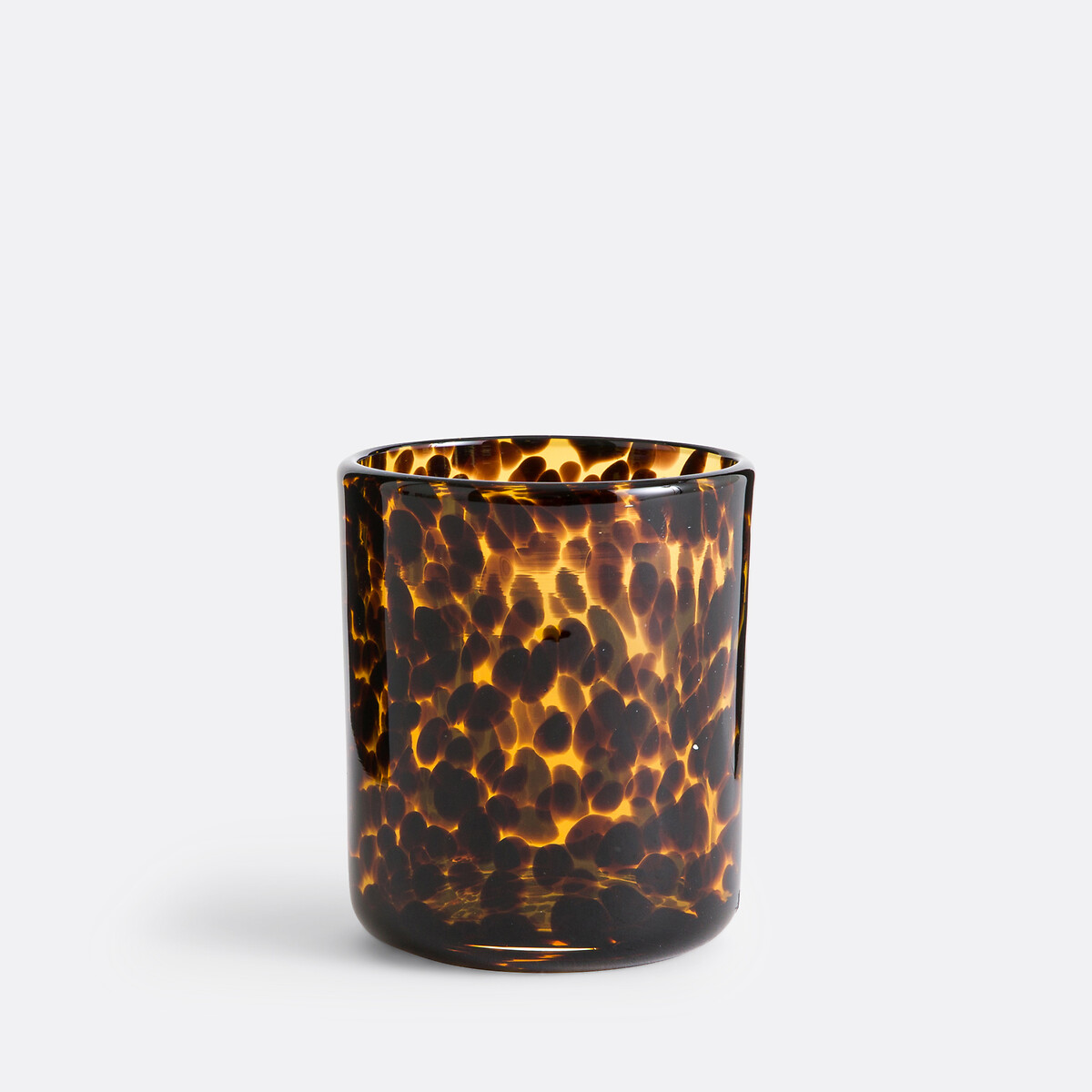 Set of 6 Fauvita Tumbers in Amber Glass brown, LA REDOUTE INTERIEURS