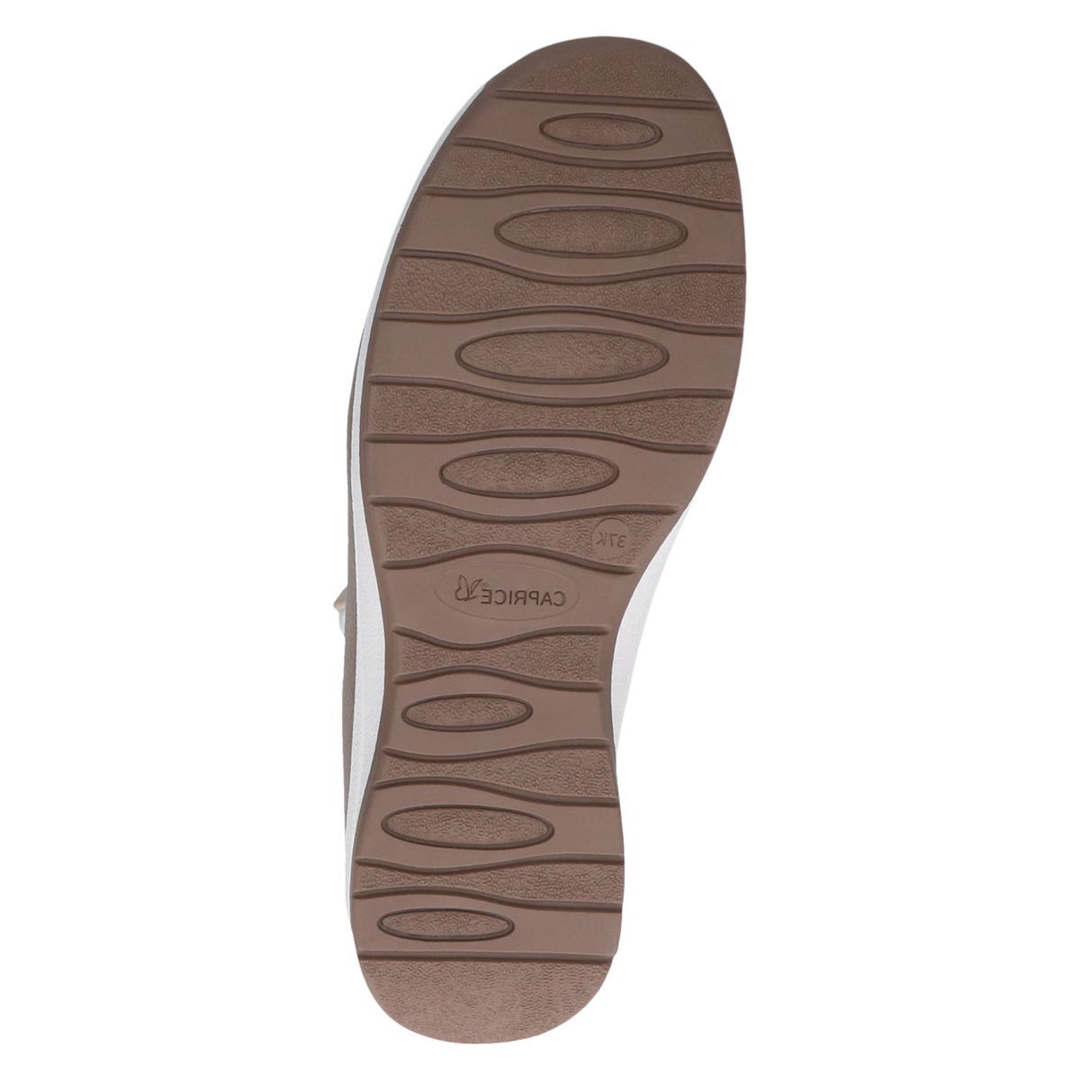 Derbie en cuir marron camel, CAPRICE