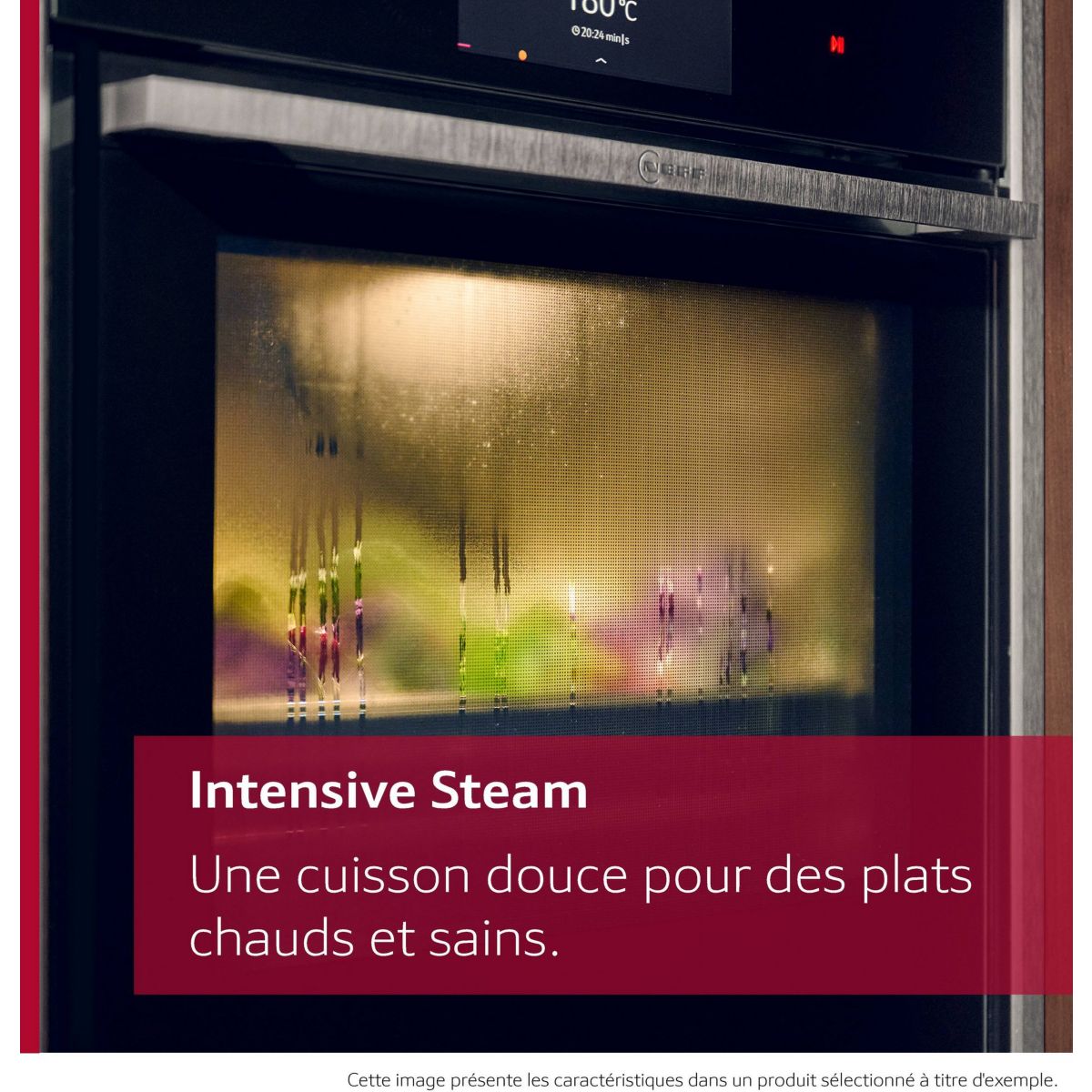 Four encastrable fonction vapeur C24FS31N0 couleur unique, NEFF